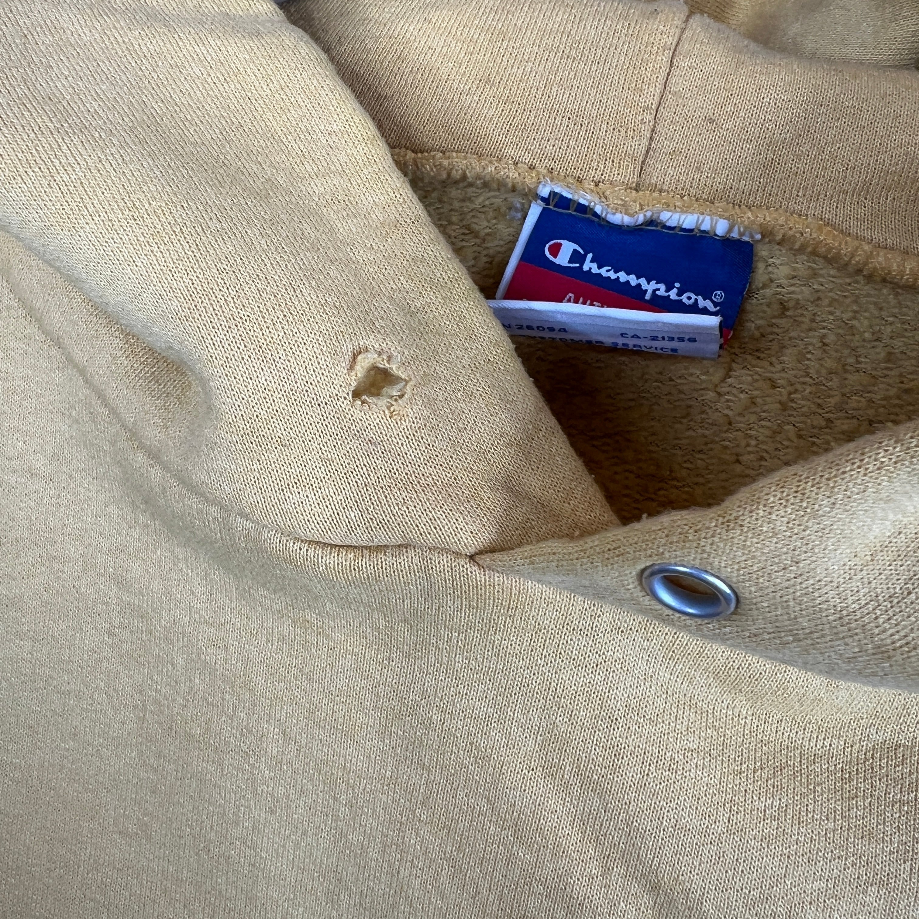 CPFM Denim Tears Smiley Champion Hoodie - Image 4