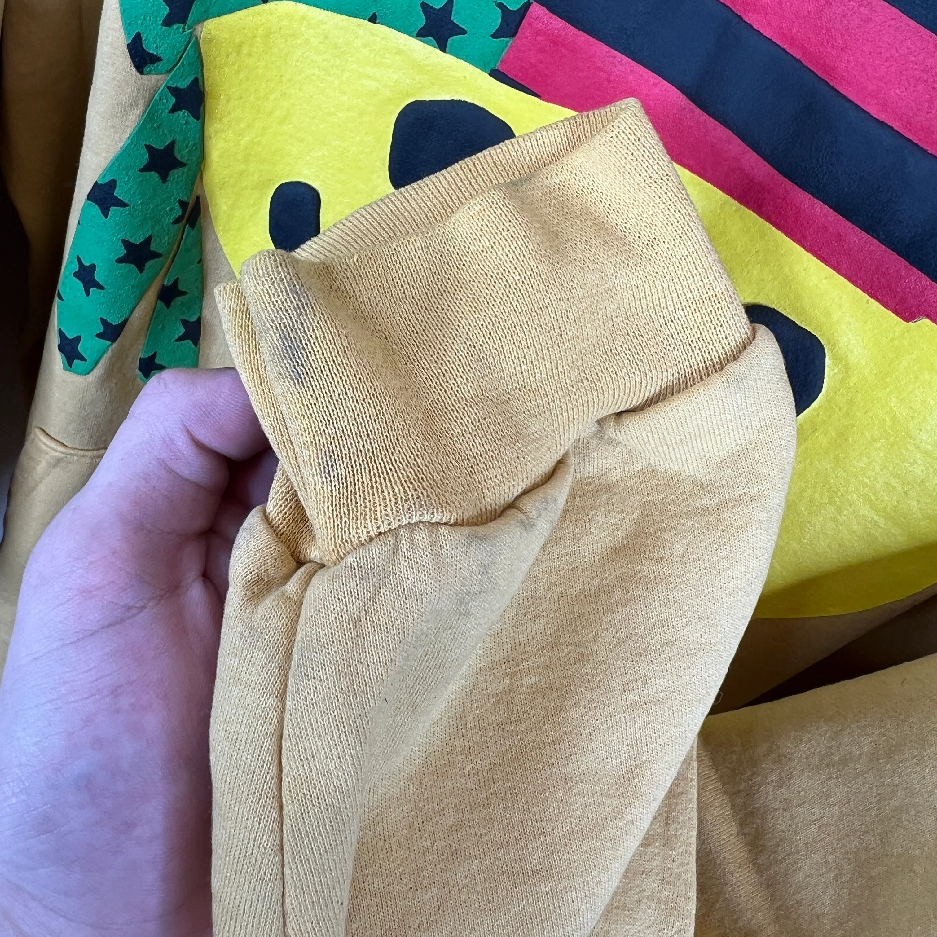 CPFM Denim Tears Smiley Champion Hoodie - Image 6