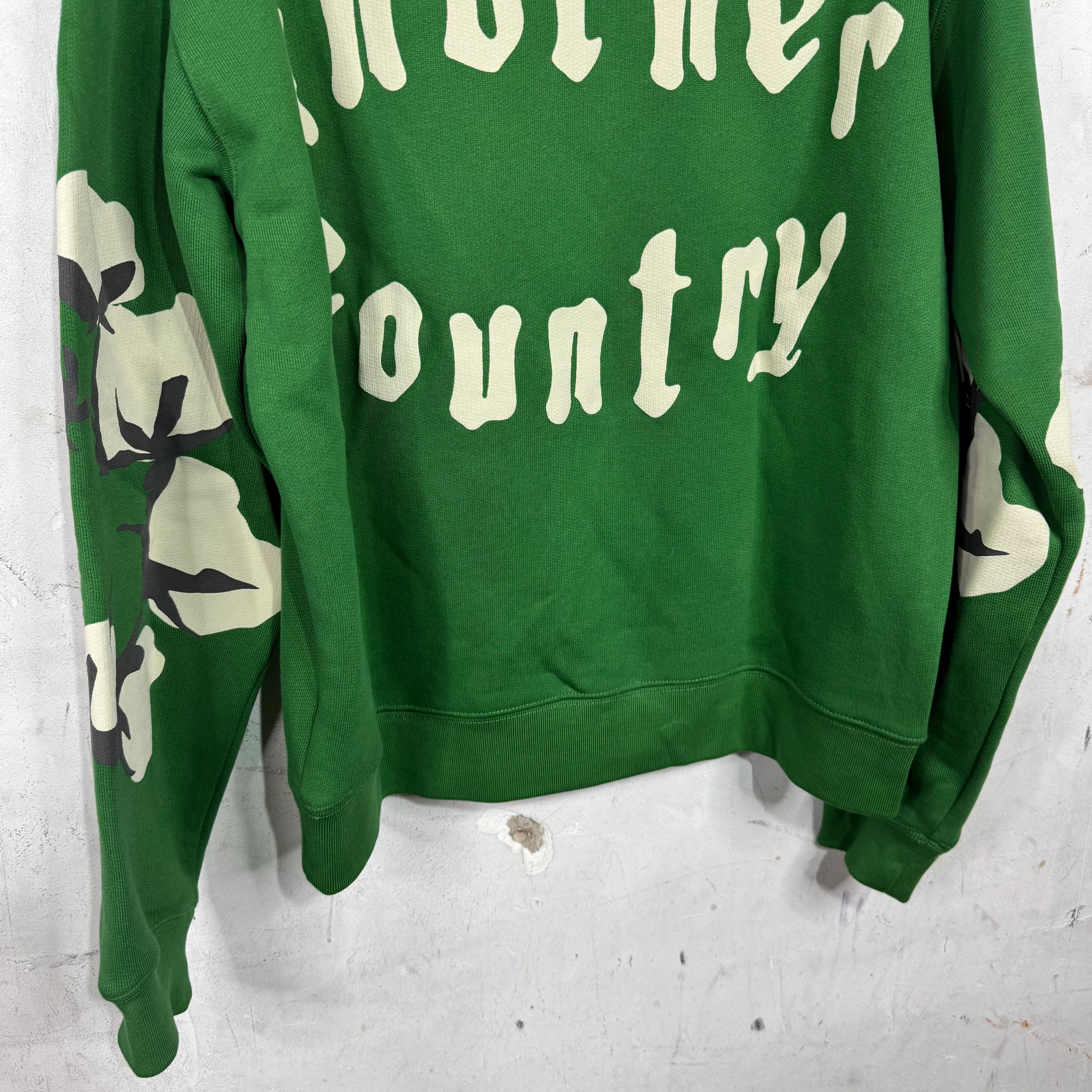 Denim Tears x CPFM Green Wreath Crewneck Sweater - Image 10