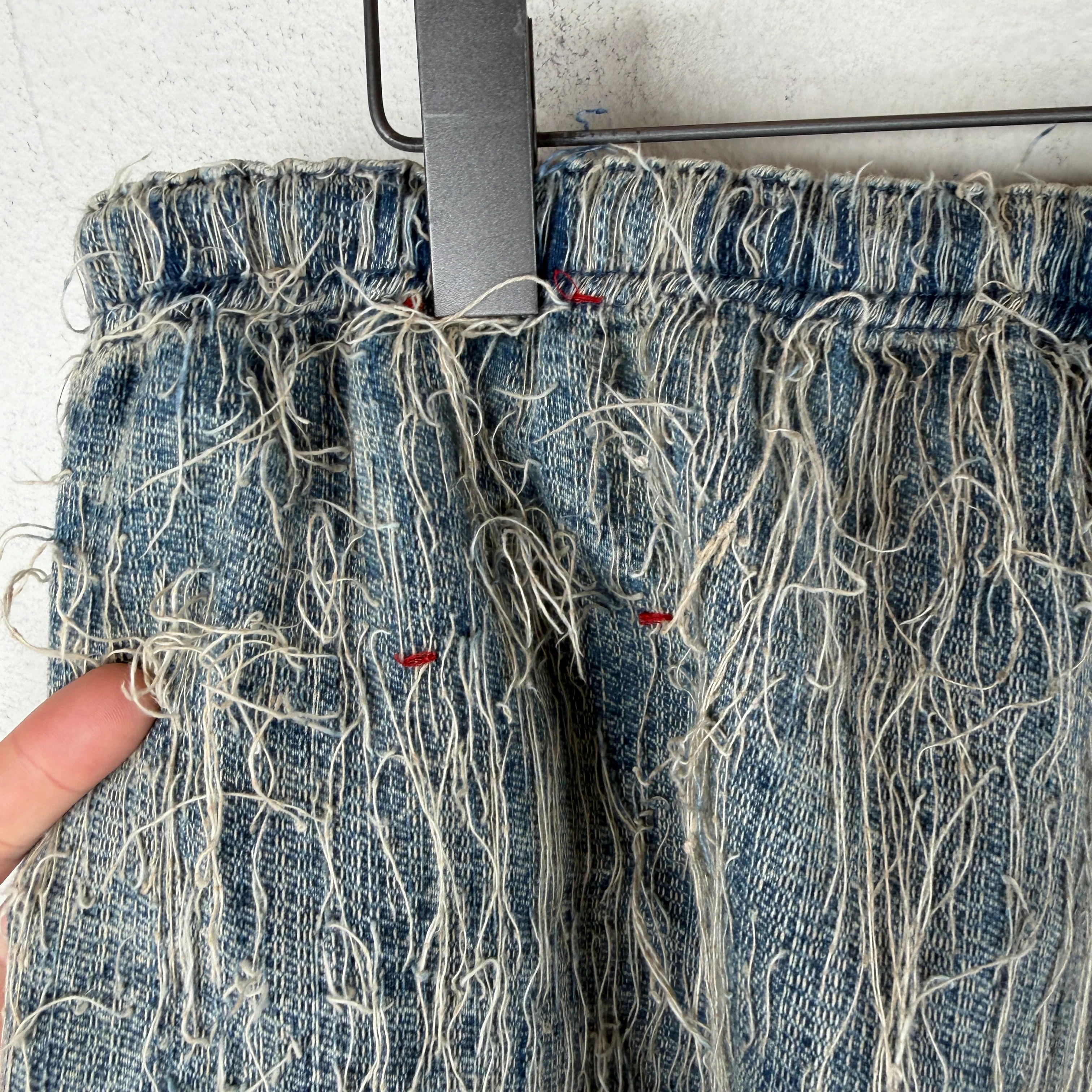 Diesel D-Marshall Frayed Denim Jeans - Image 11