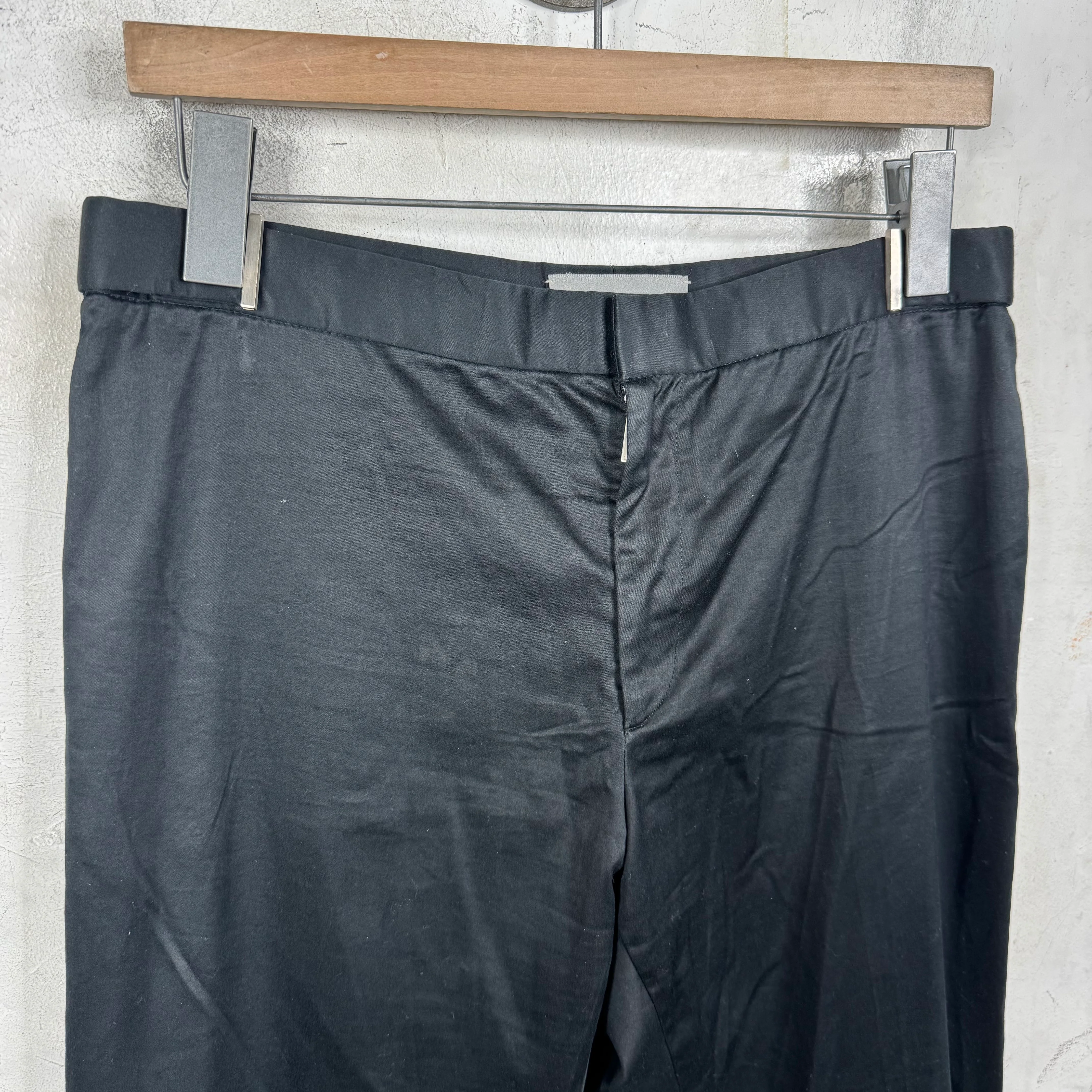 Dior Black Side Tightner Trousers - Image 5