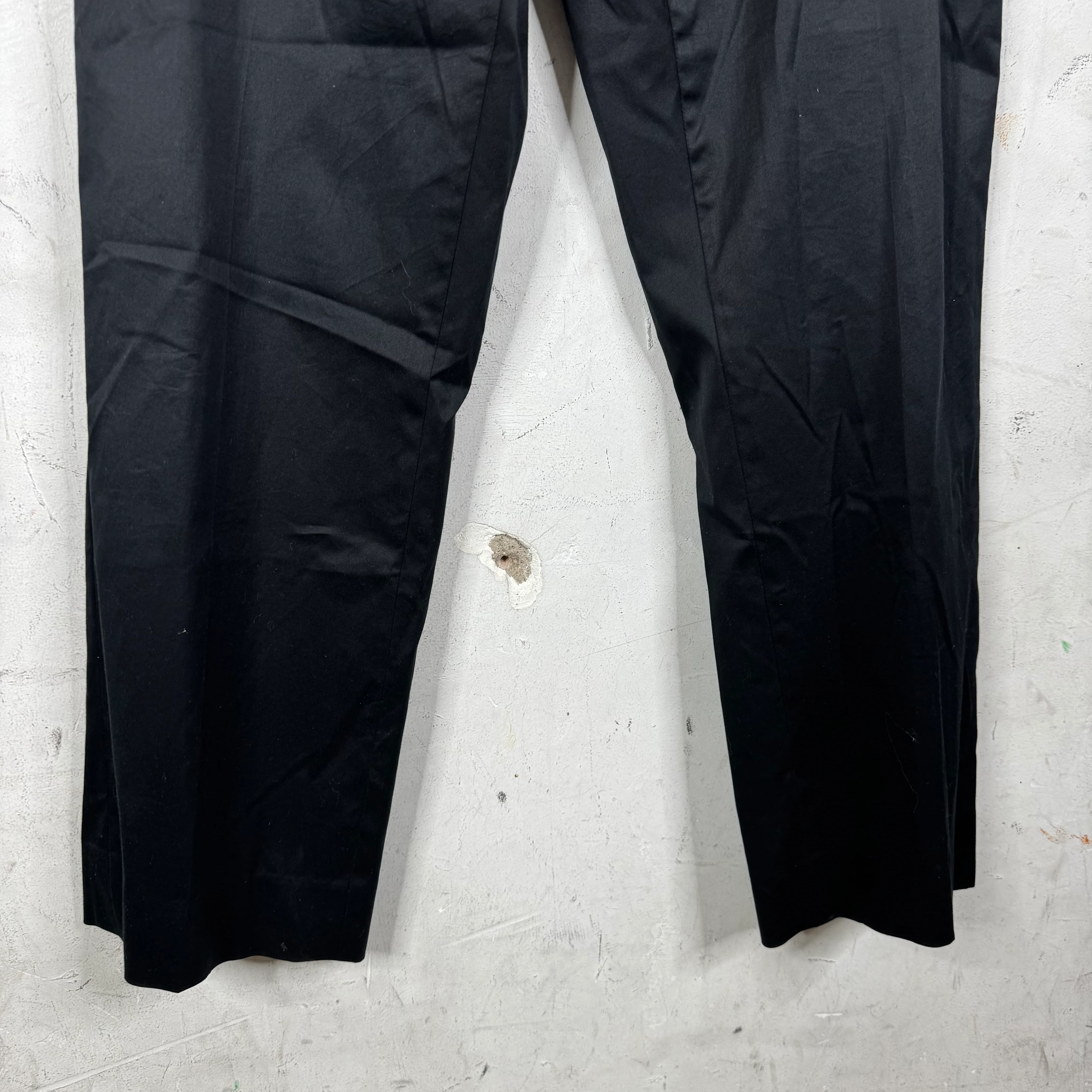 Dior Black Side Tightner Trousers - Image 8