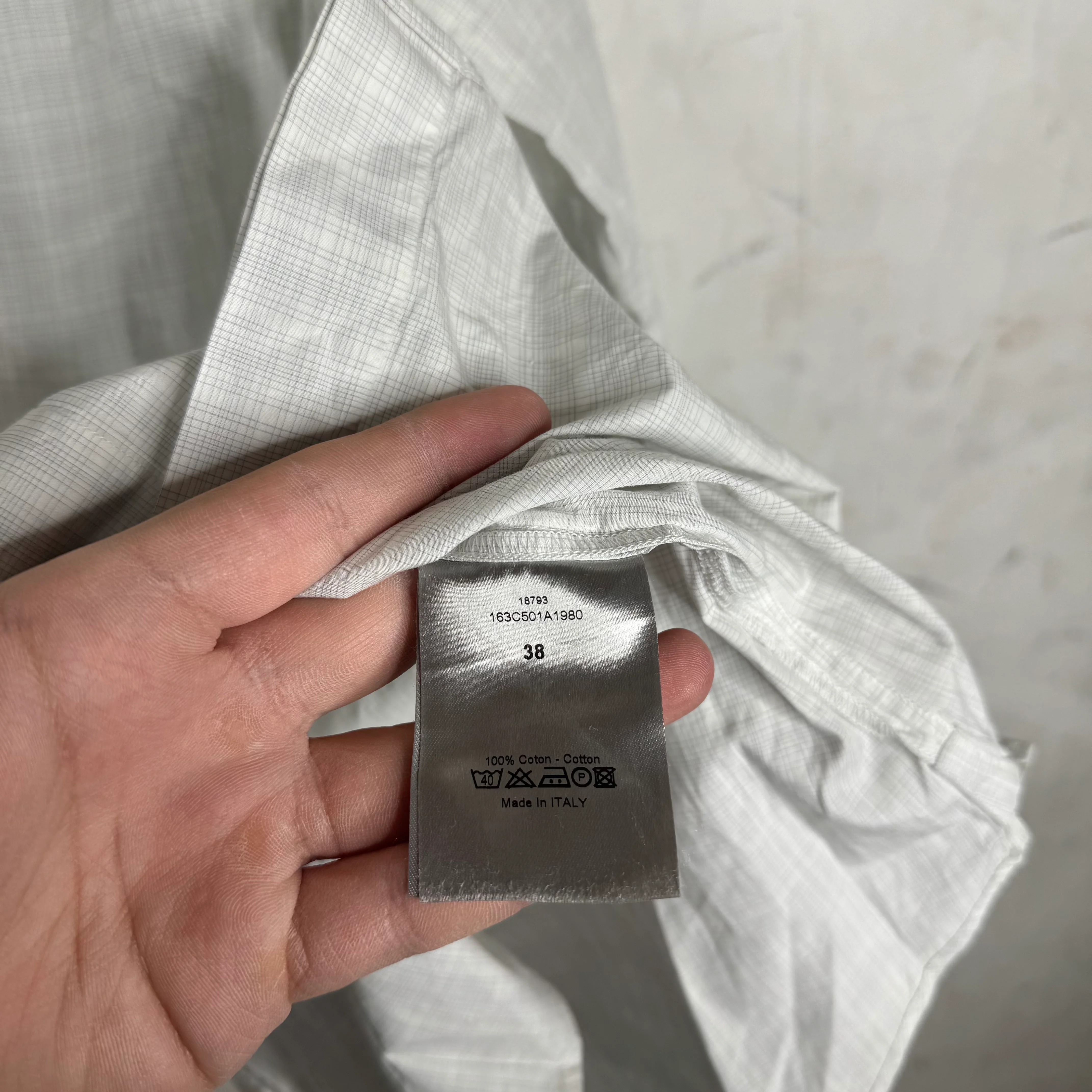 Dior Checkered Shirt - Image 7
