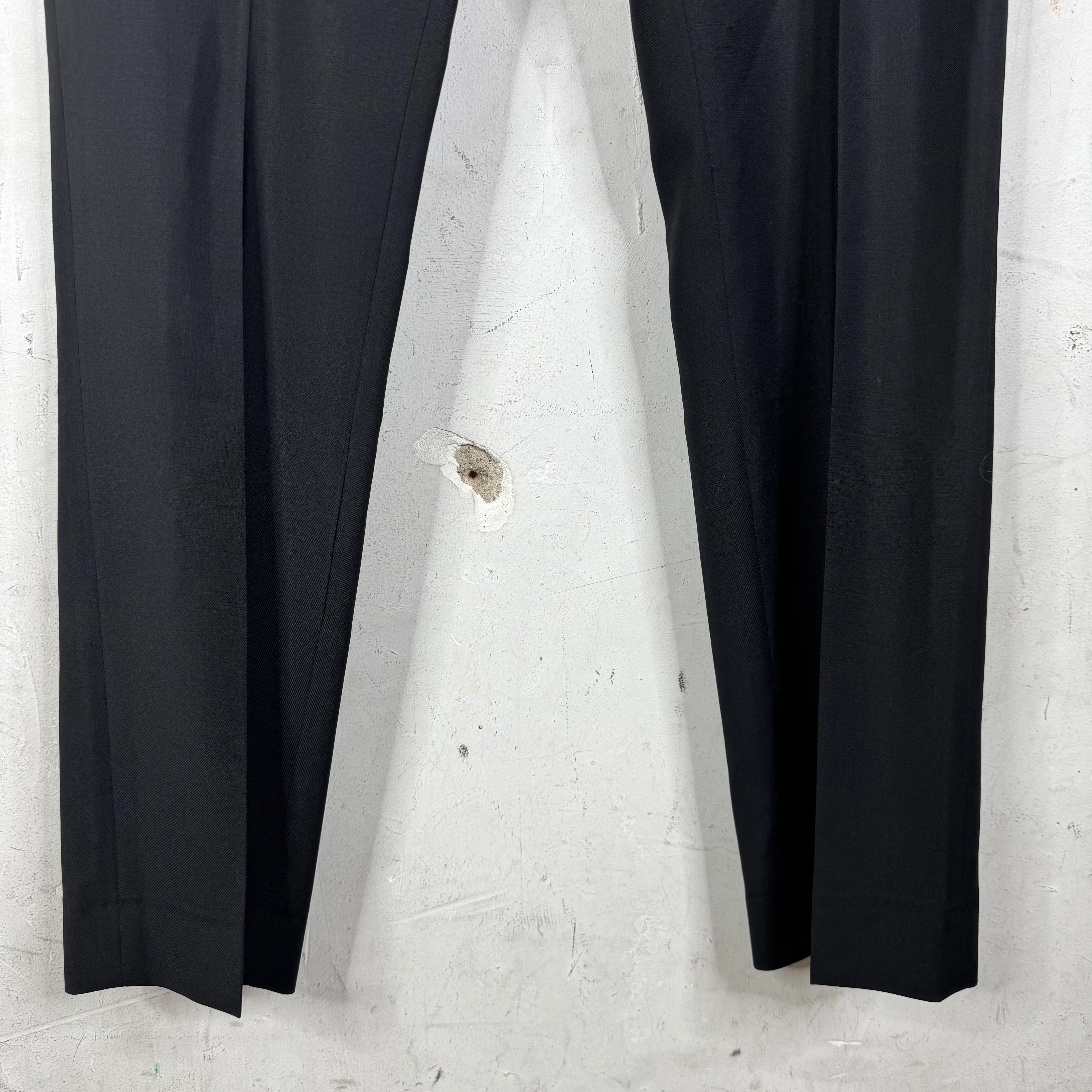Dior Striped Waist Black Trousers - Image 7