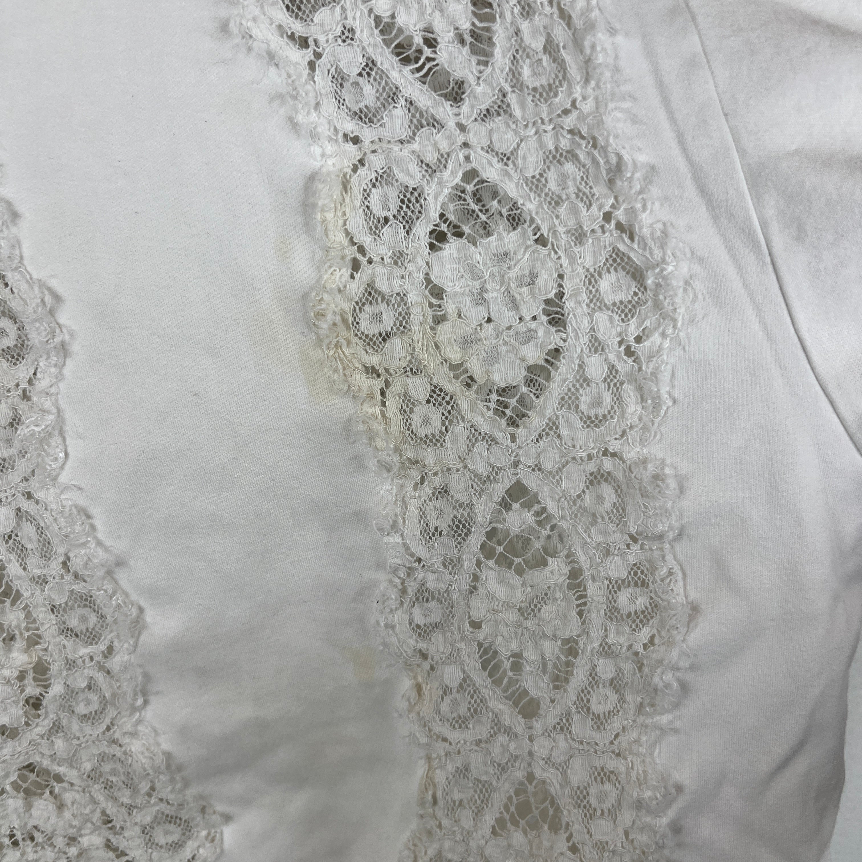 Dolce & Gabanna Floral Lace Hybrid T-Shirt - Image 8