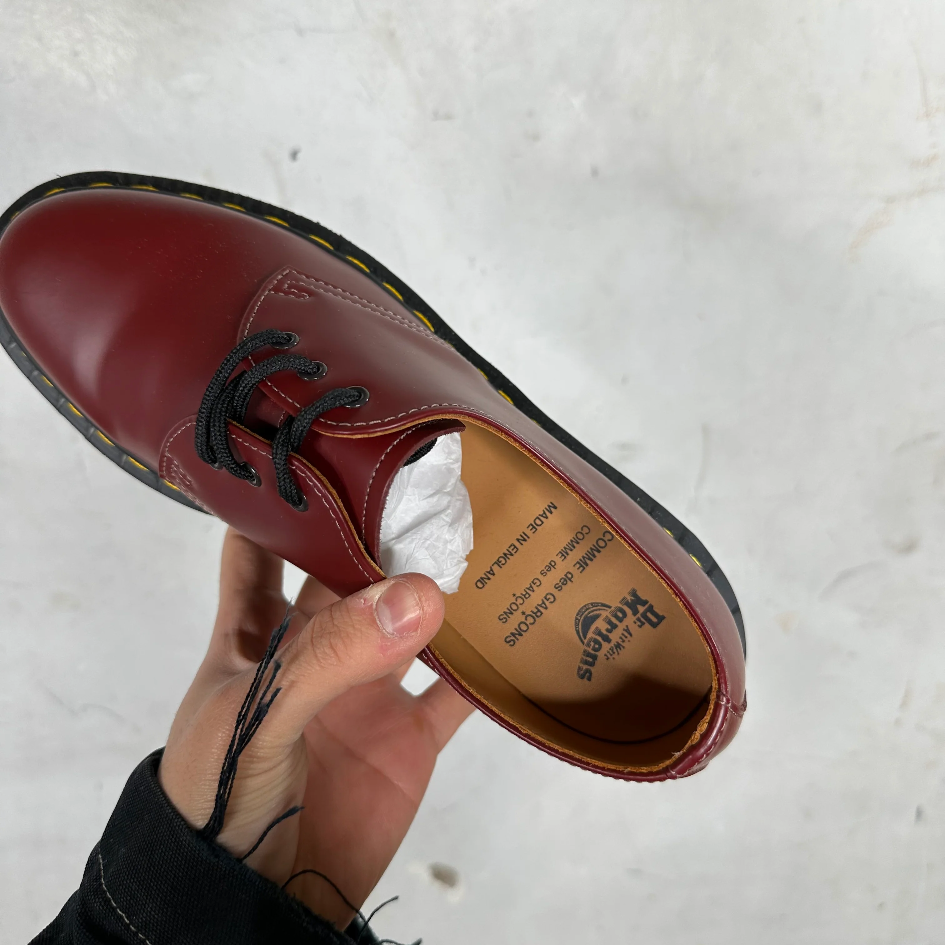 Dr. Martens x CDG Oxblood Derby - Image 7