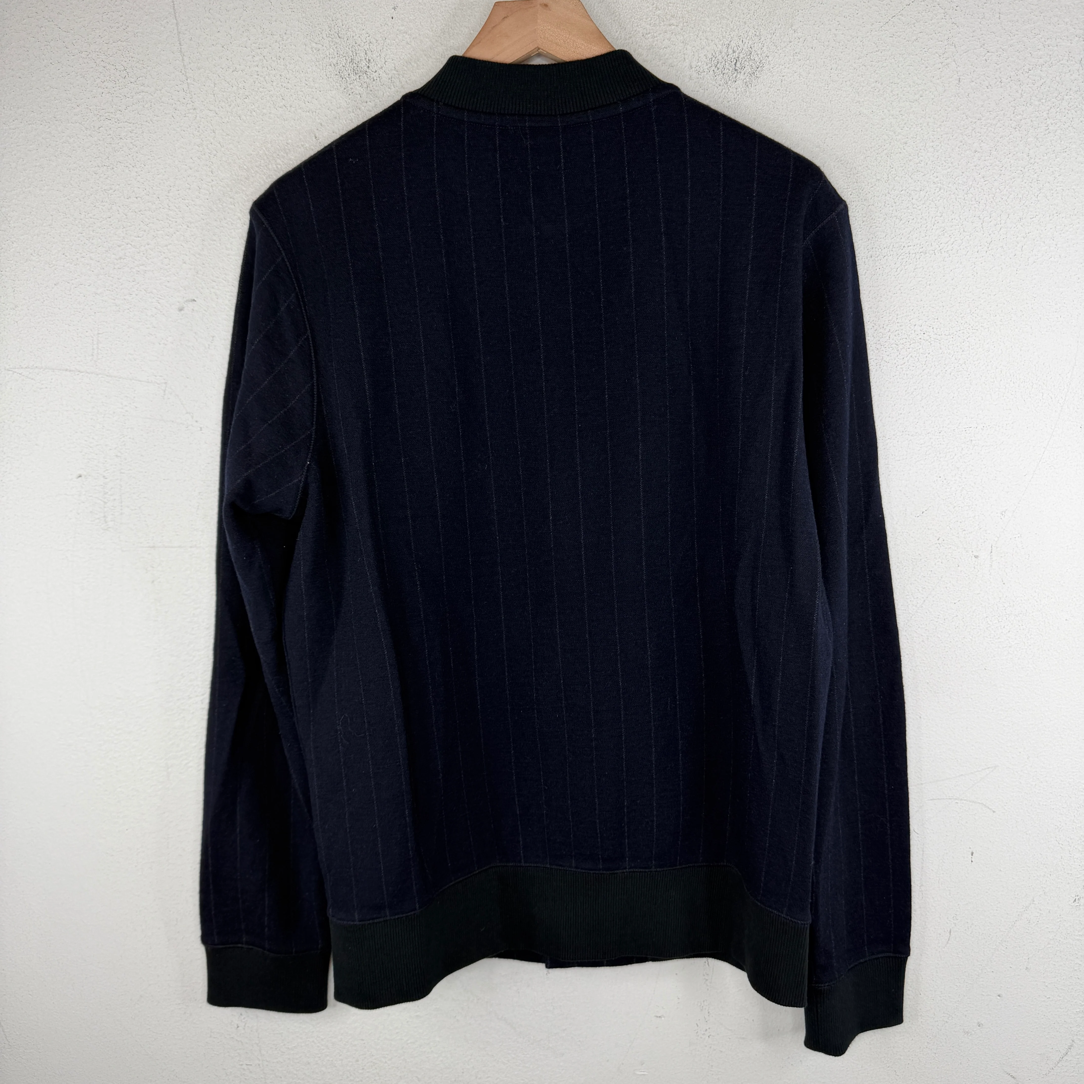 Dries Van Noten Striped Wool Bomber Jacket - Image 2