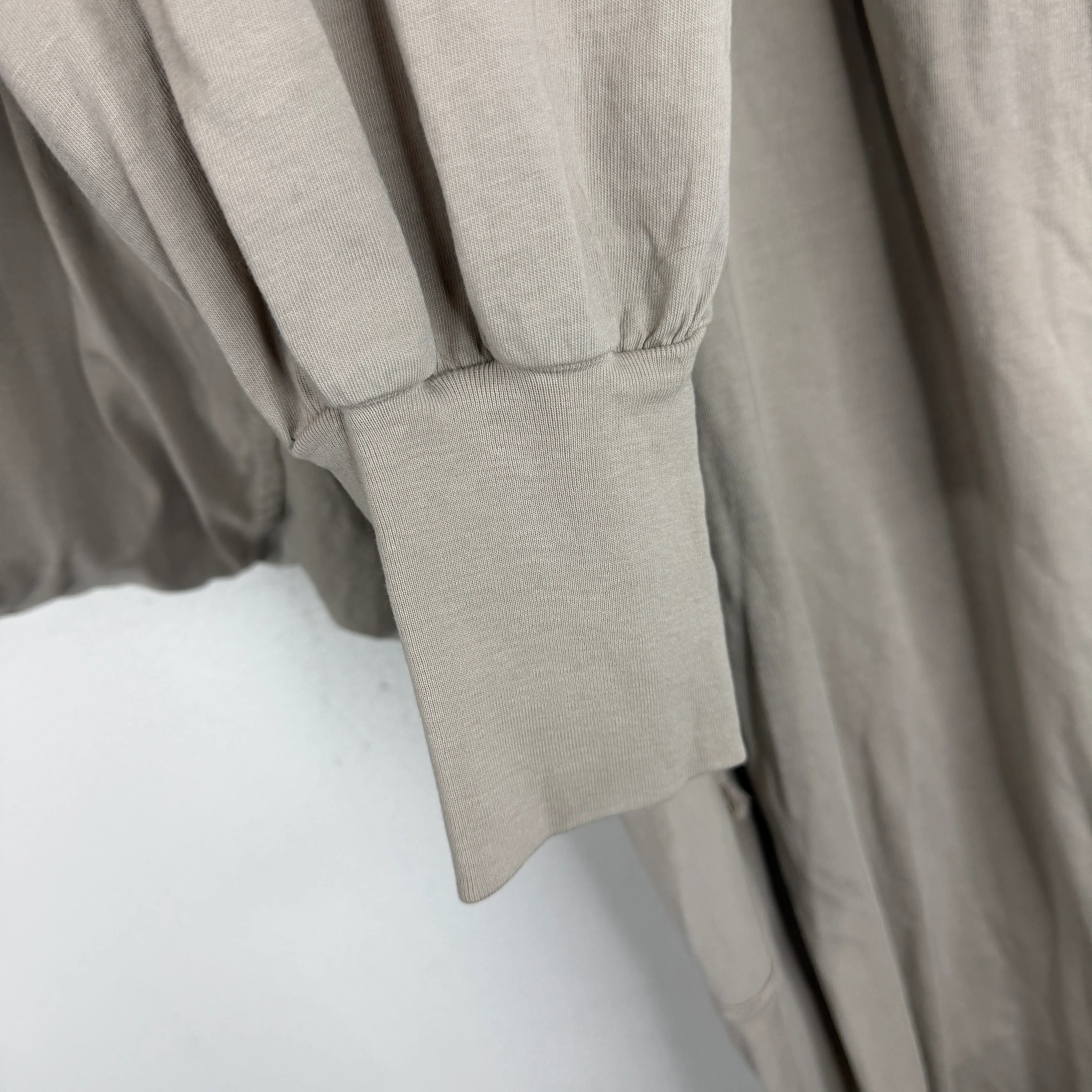 DRKSHDW Beige Long Drawstring Jogger Pants - Image 6
