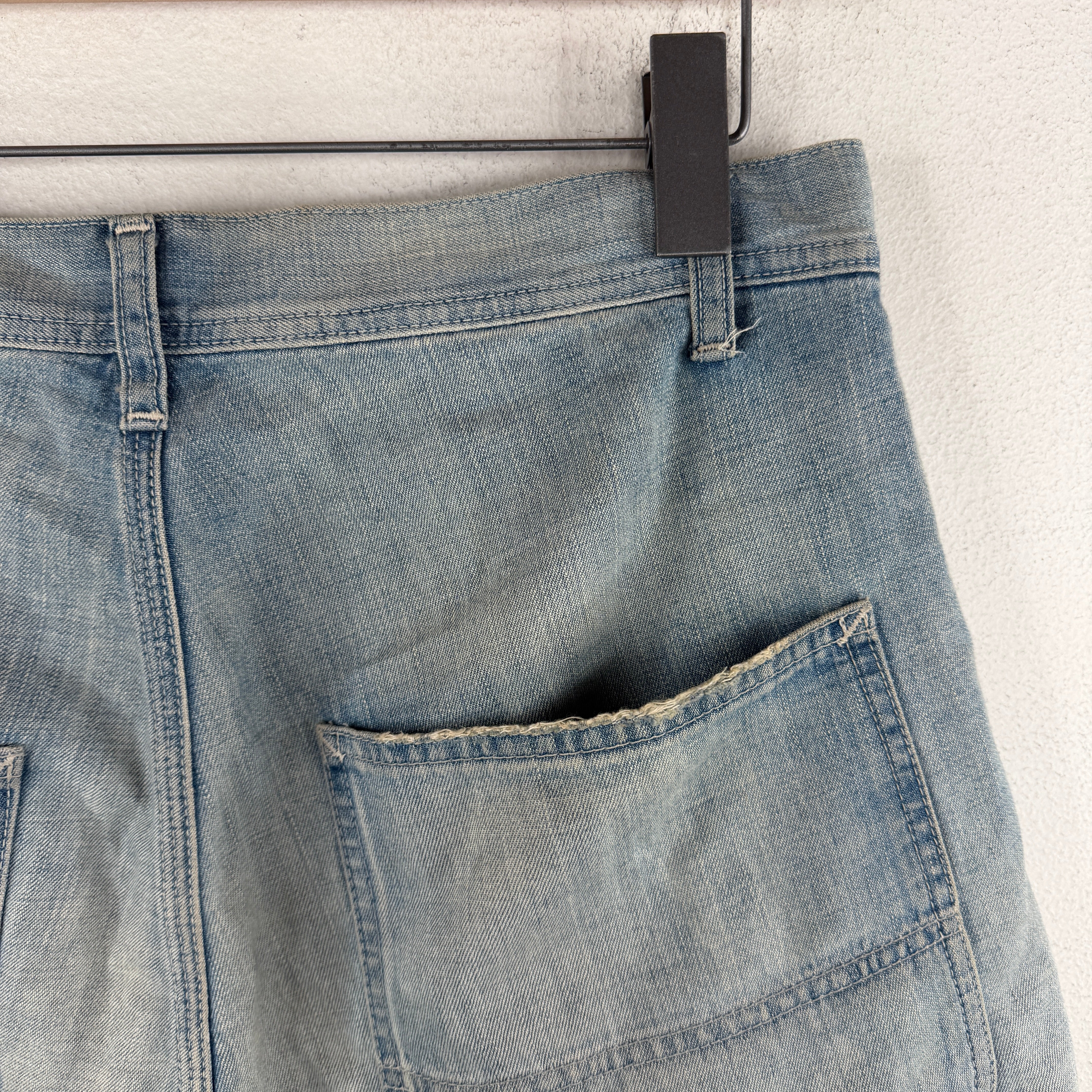 Elder Statesman Denim Shorts - Image 9