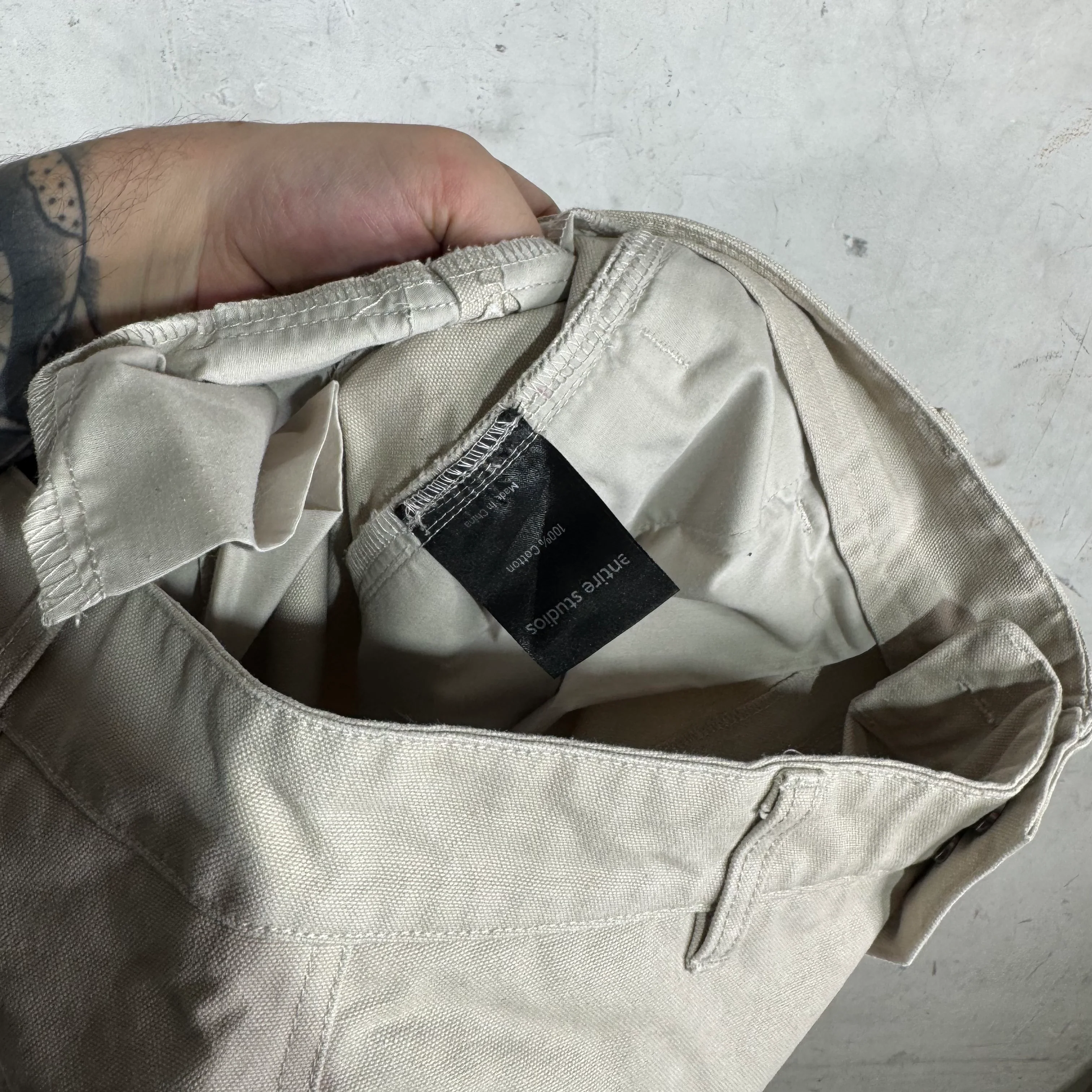Entire Studios Heavy Canvas Convertible Cargos - Image 4