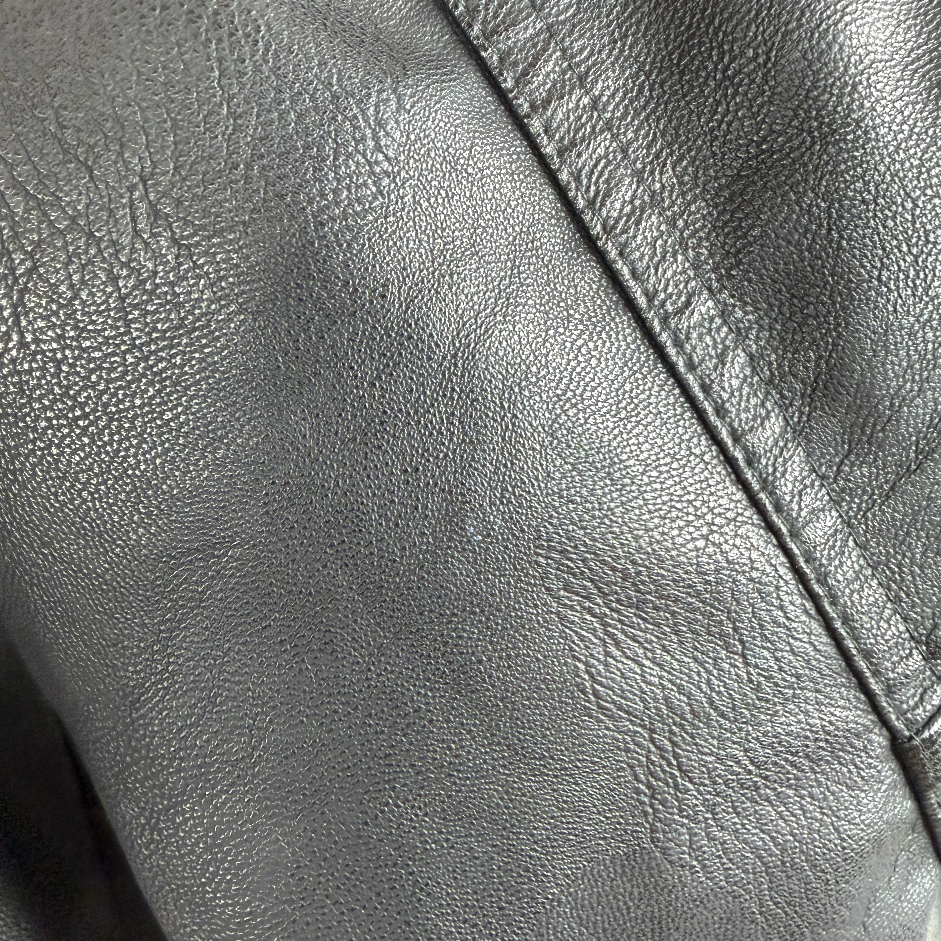 Entire Studios Hooded Faux Leather Bomber Jacket - Image 10