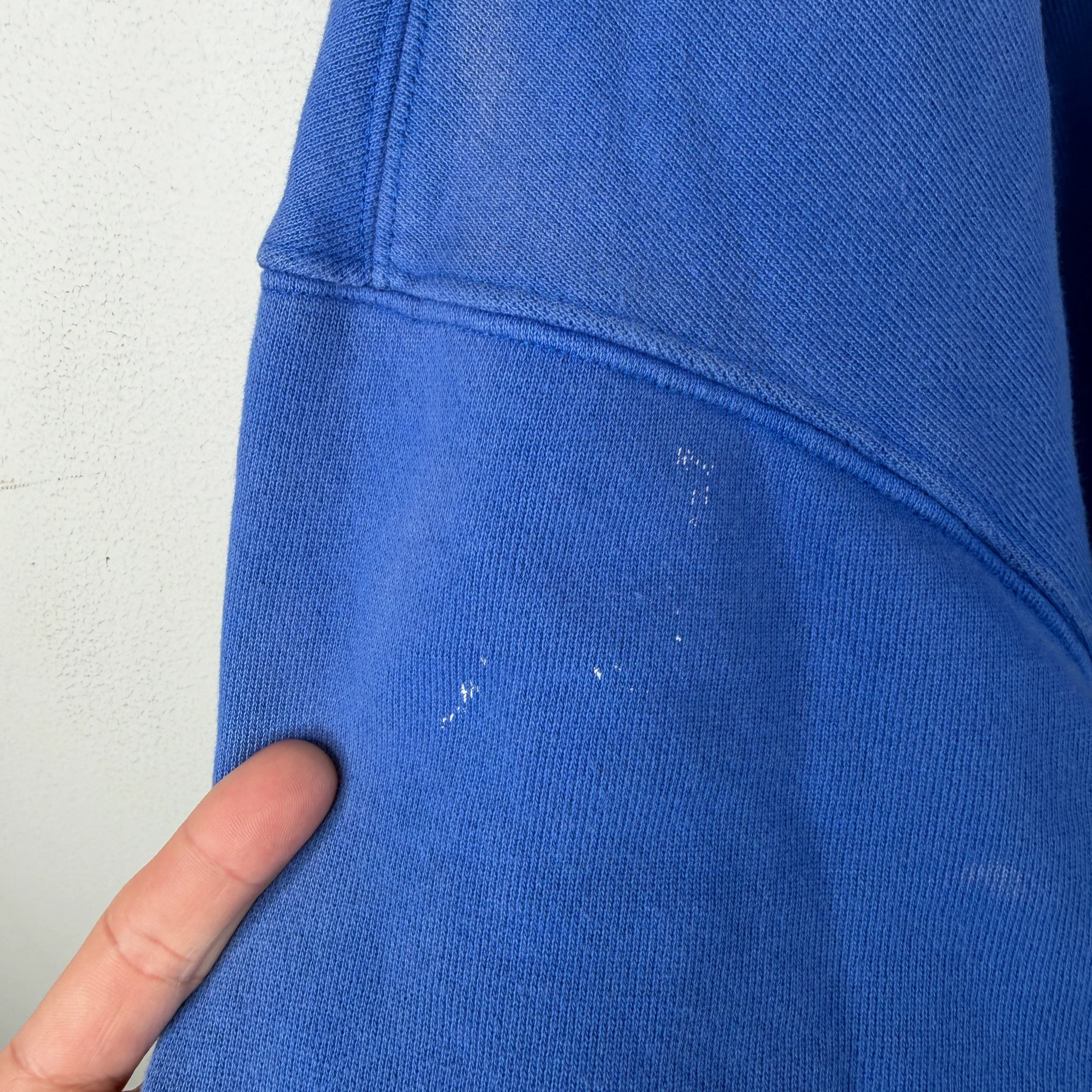 Entire Studios Blue Logo Cropped Crewneck - Image 9