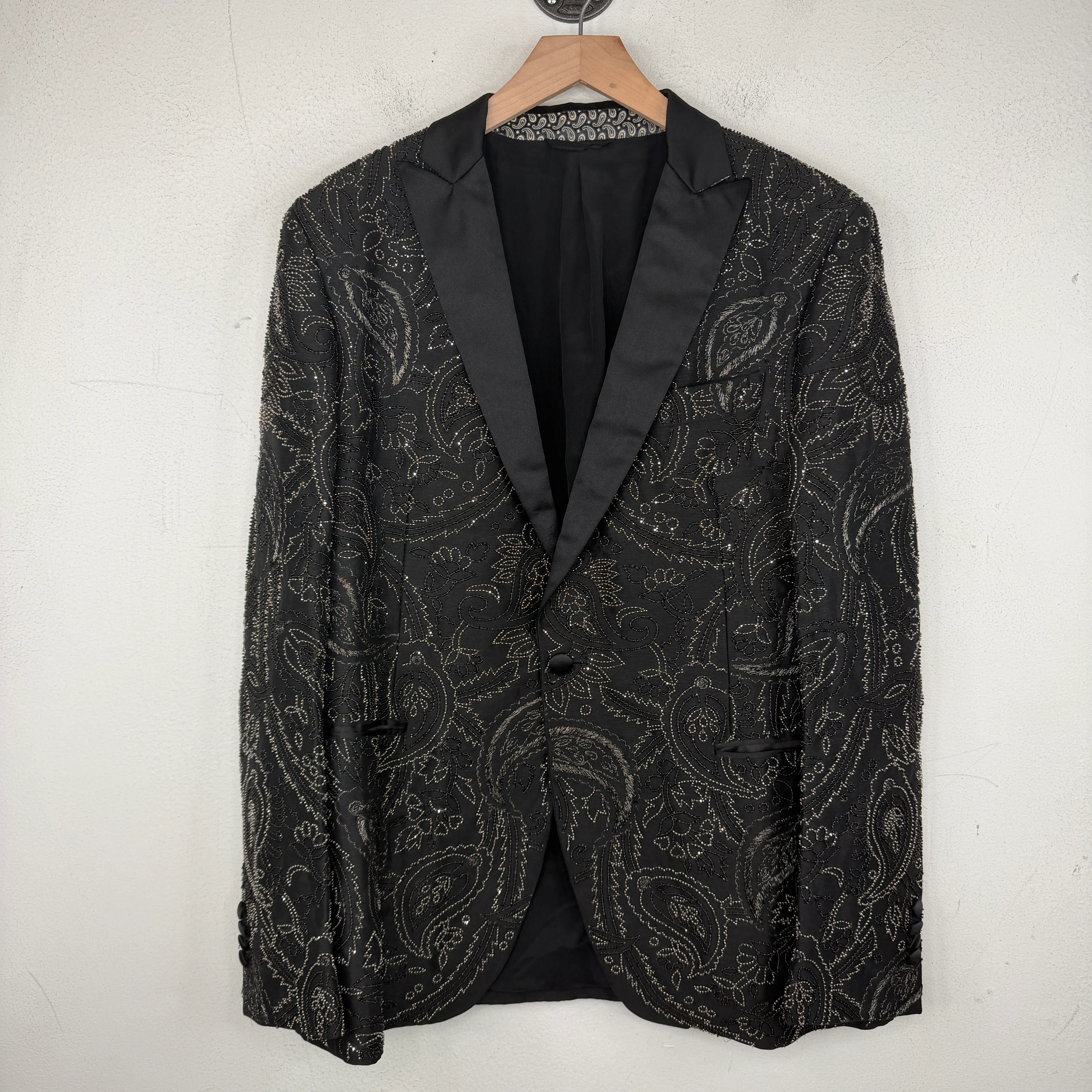 Etro Bead Embellished Tuxedo Jacket