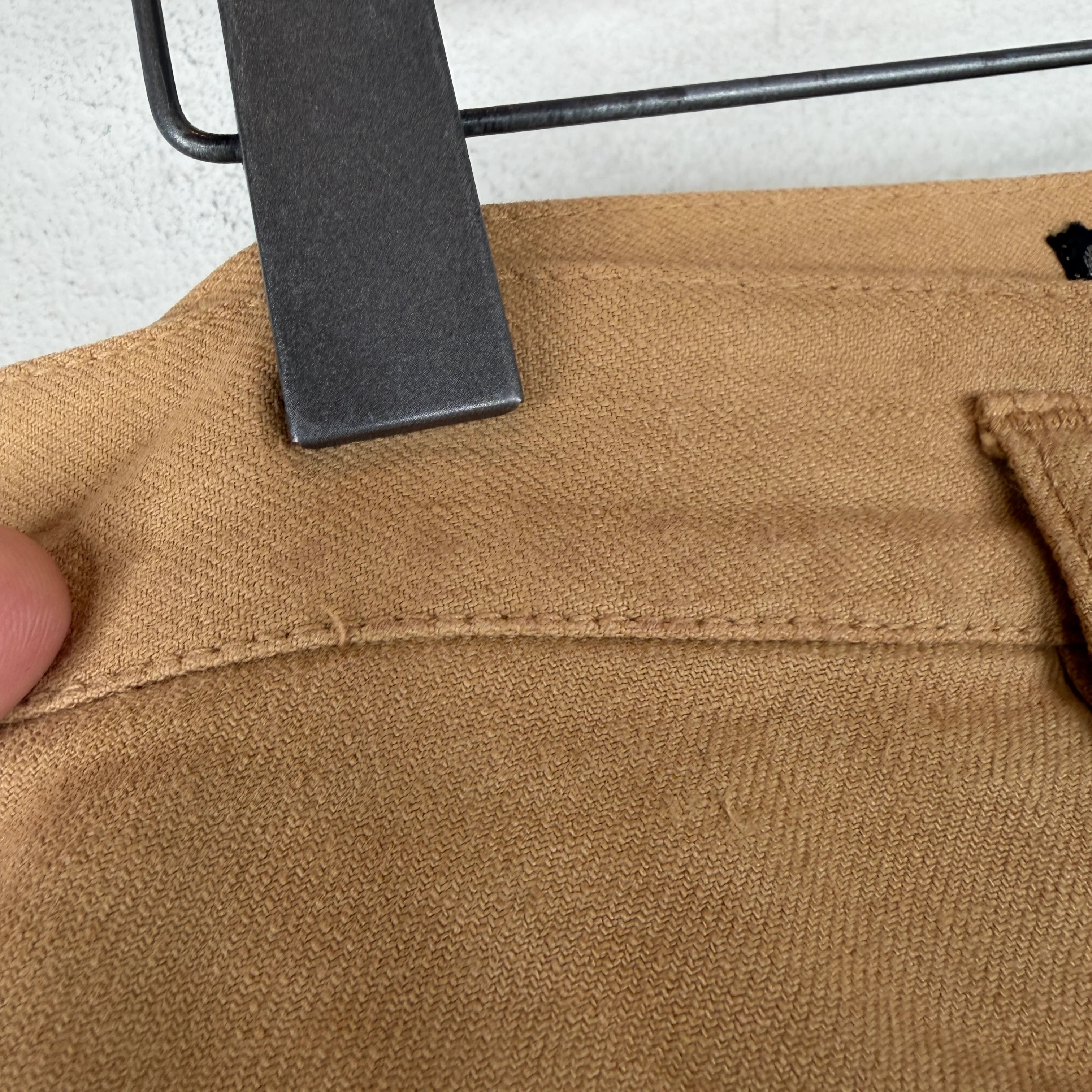 Final Home Tan Double Waist Button Pants - Image 11
