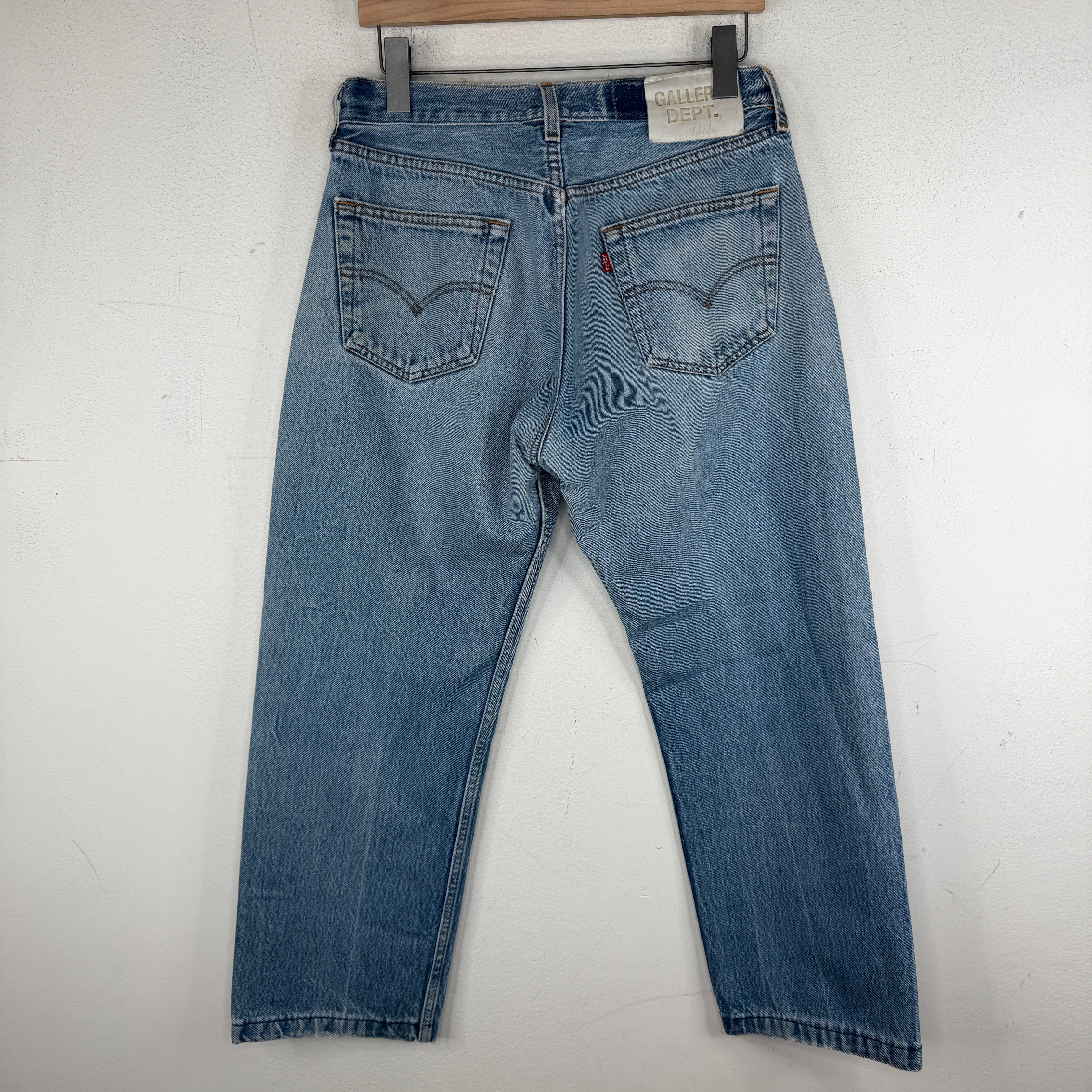 Gallery Dept 501 Levis Light Wash Jeans - Image 2