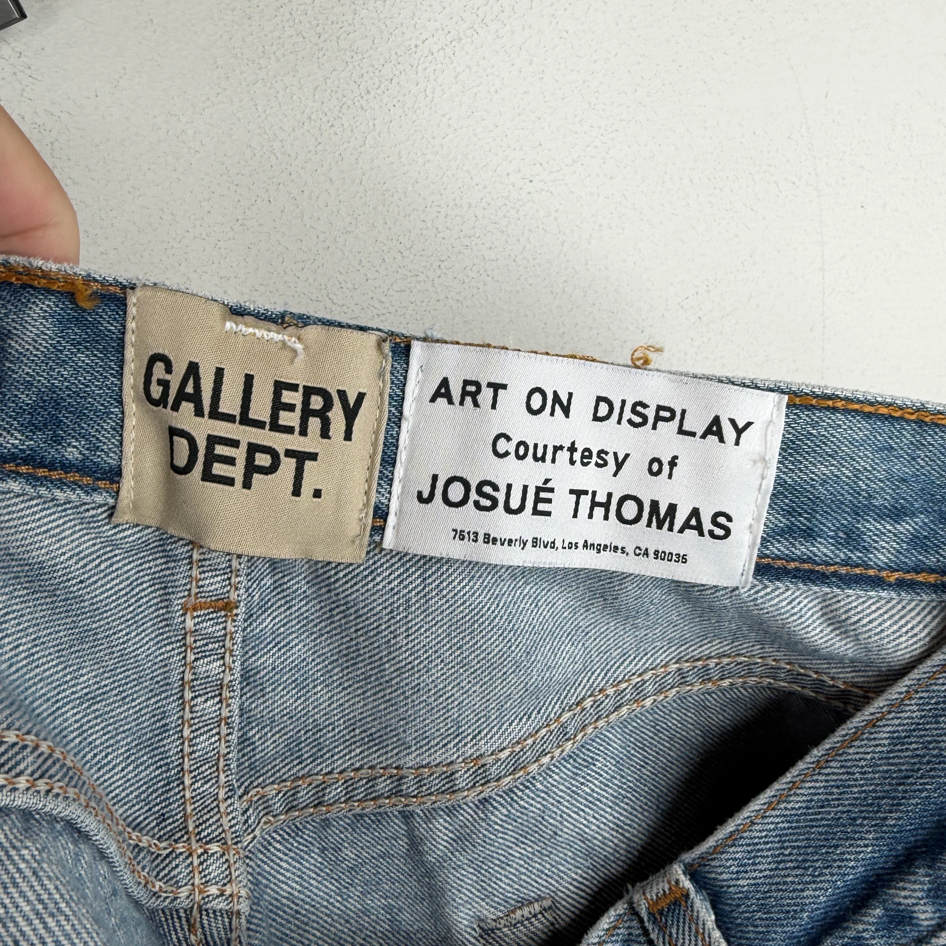Gallery Dept 501 Levis Light Wash Jeans - Image 3