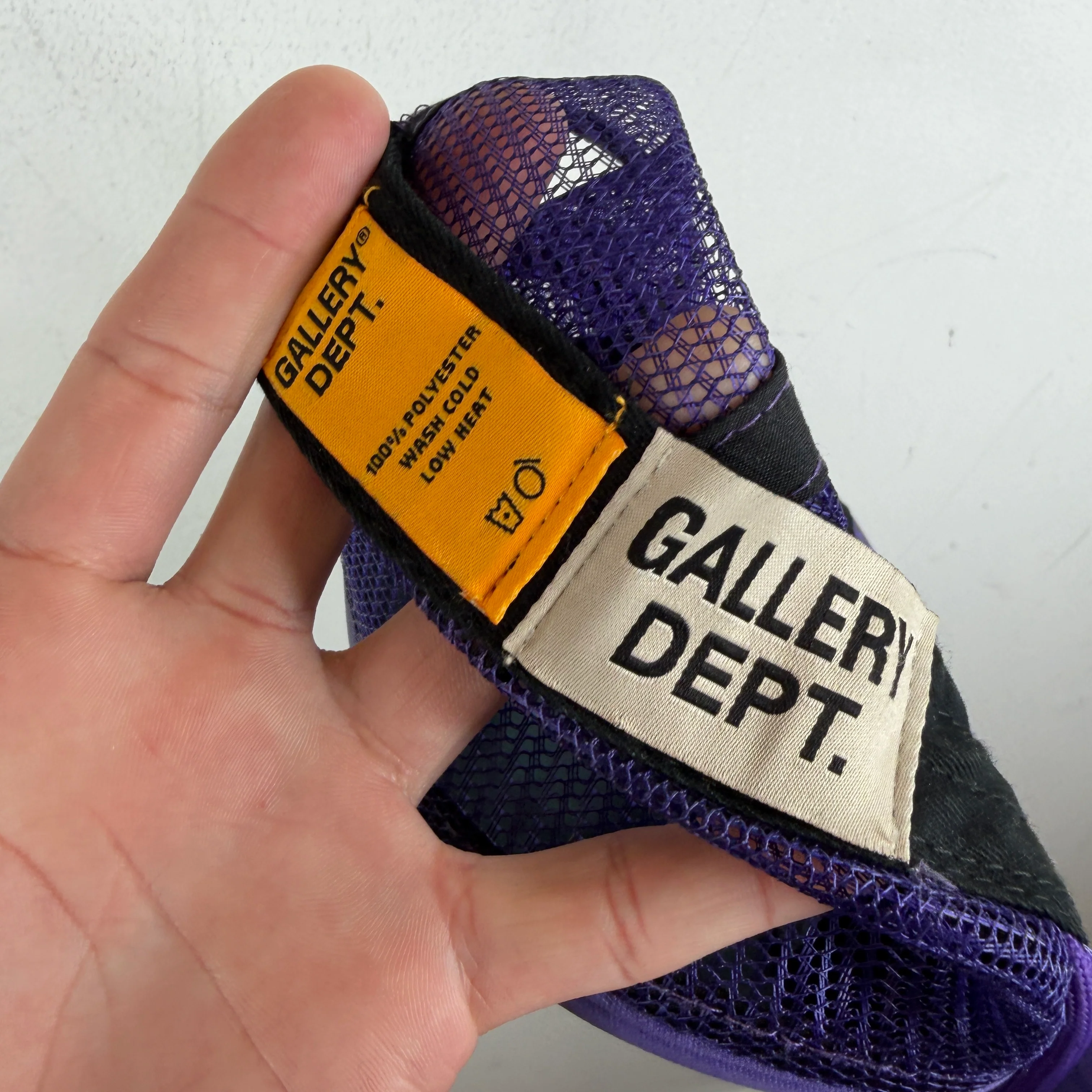 Gallery Dept Purple French Logo Hat - Image 3