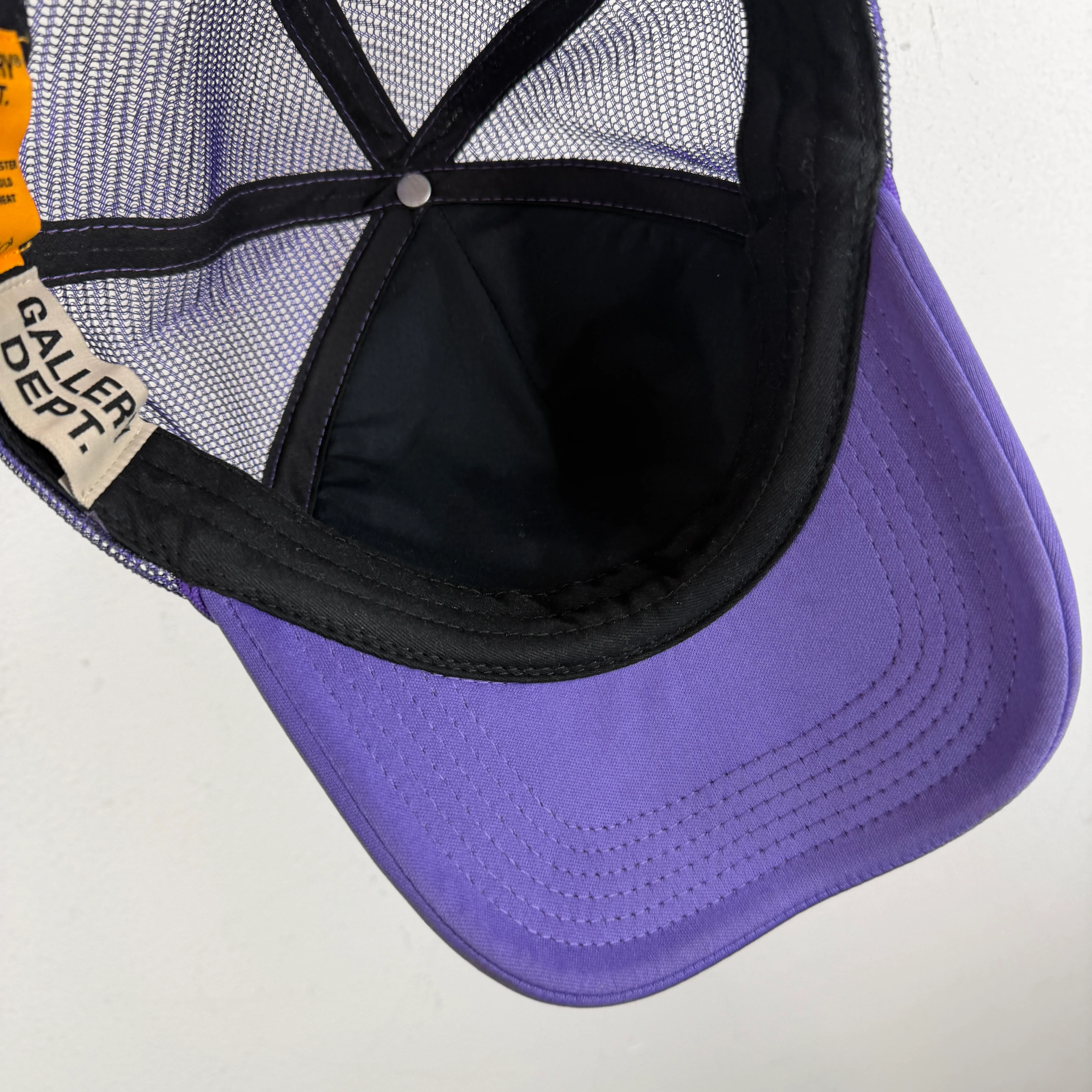 Gallery Dept Purple French Logo Hat - Image 6