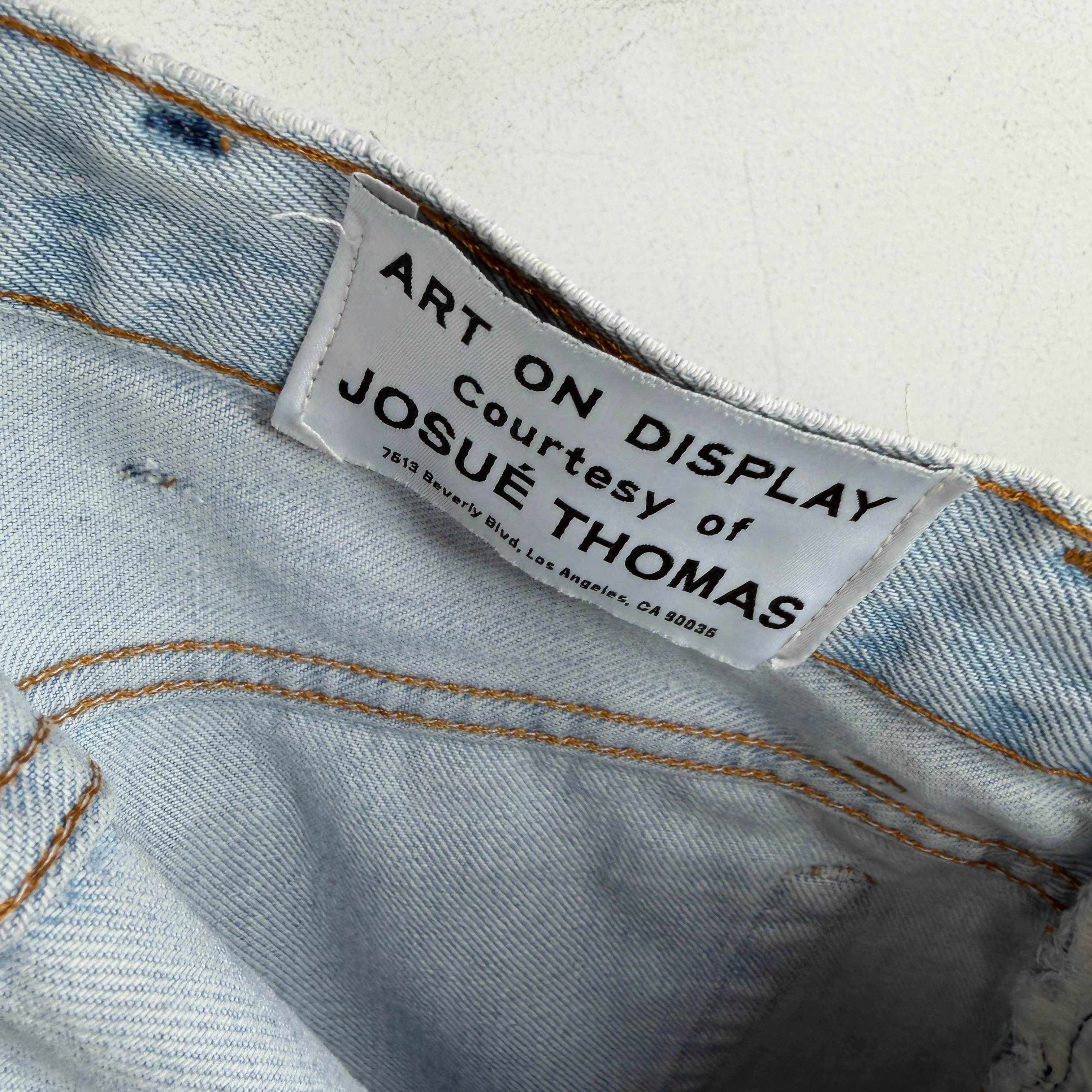 Gallery Dept Levi's Light Wash Denim Jeans - Image 4