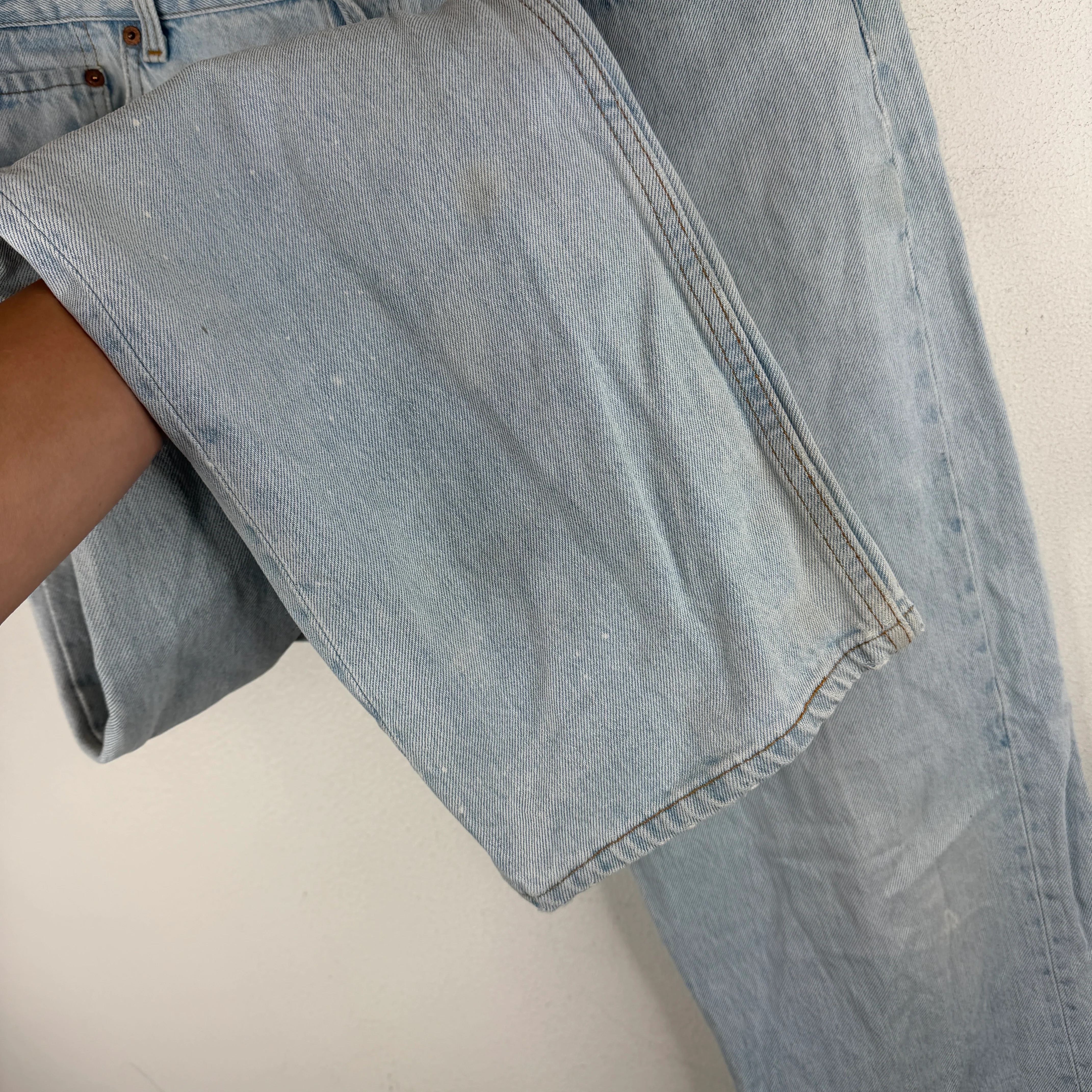 Gallery Dept Levi's Light Wash Denim Jeans - Image 9
