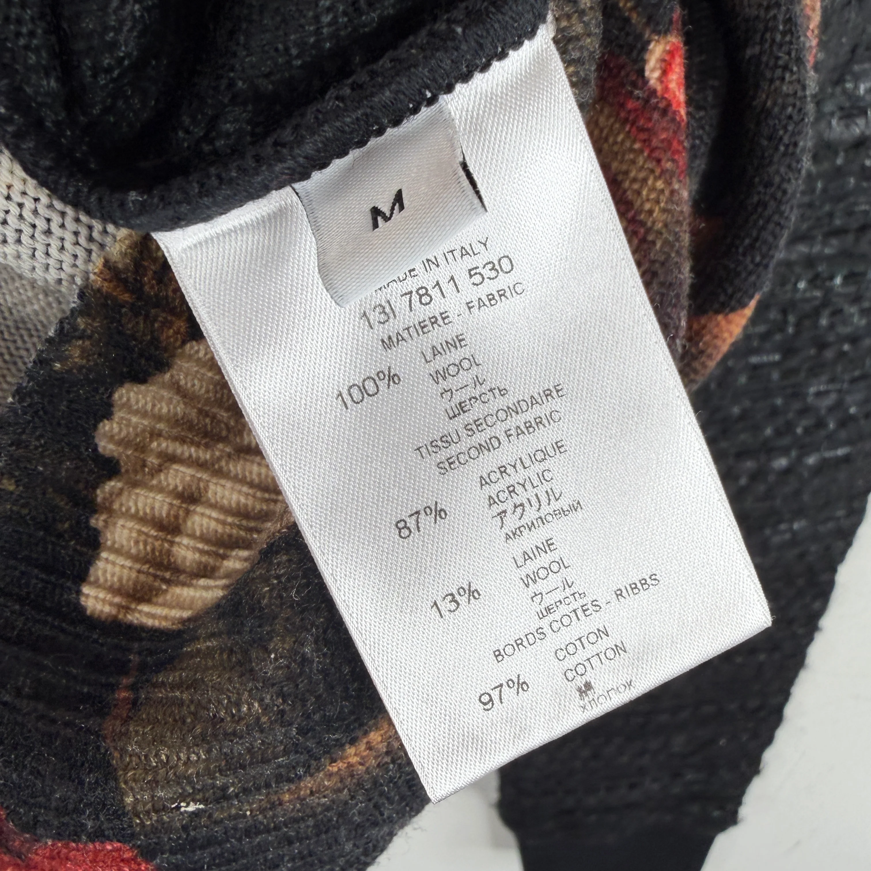 Givenchy Floral Woven Hybrid Split Crewneck - Image 4