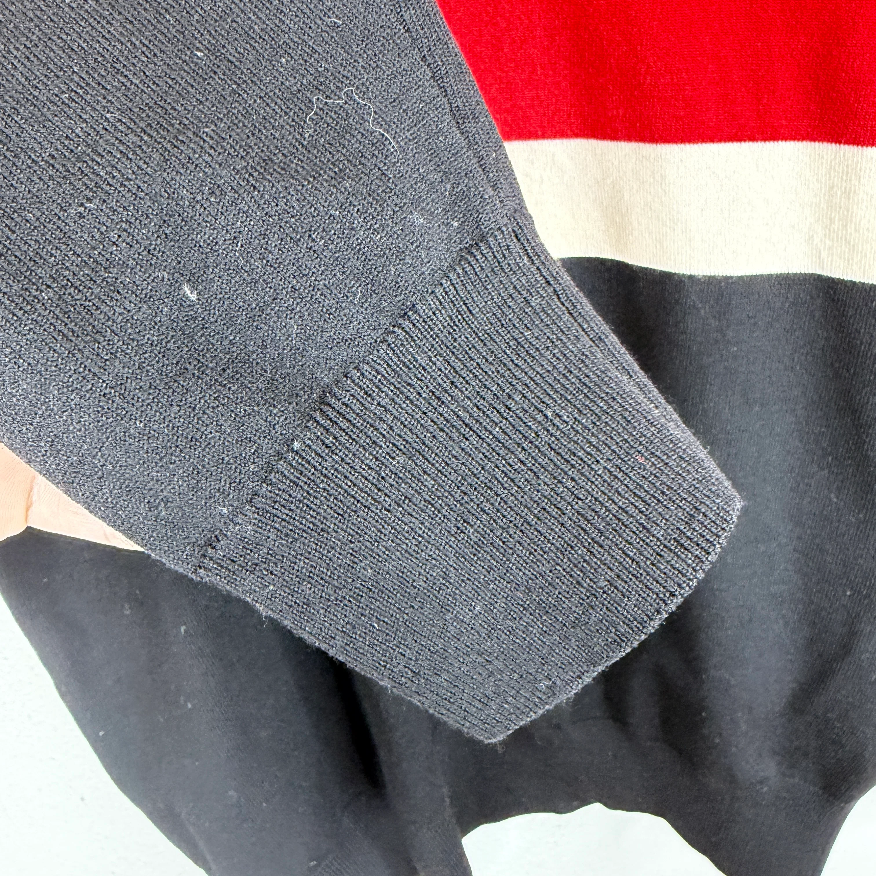 Givenchy Star Patched Striped Crewneck - Image 5