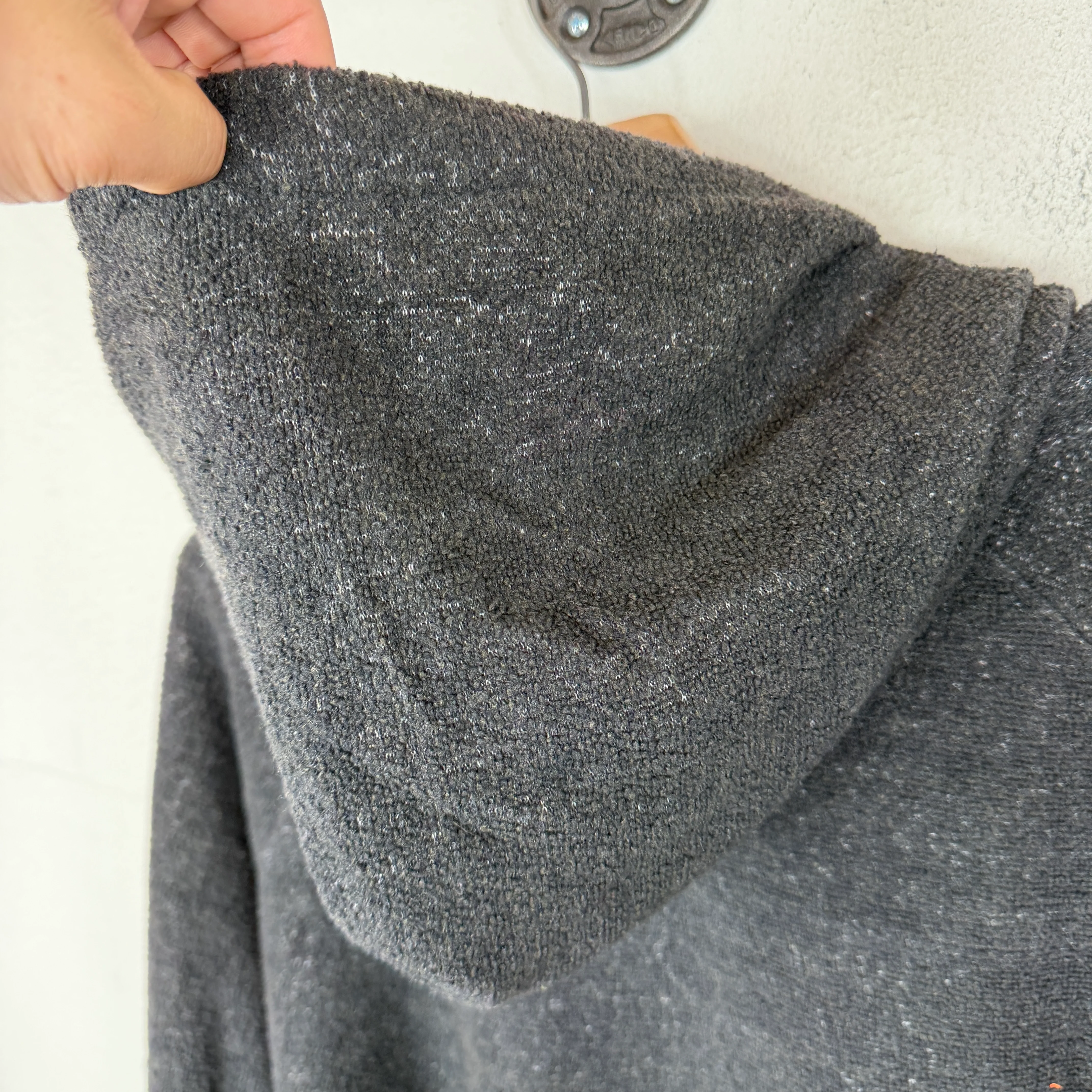 Greg Lauren Inside Out Grey Hoodie - Image 9