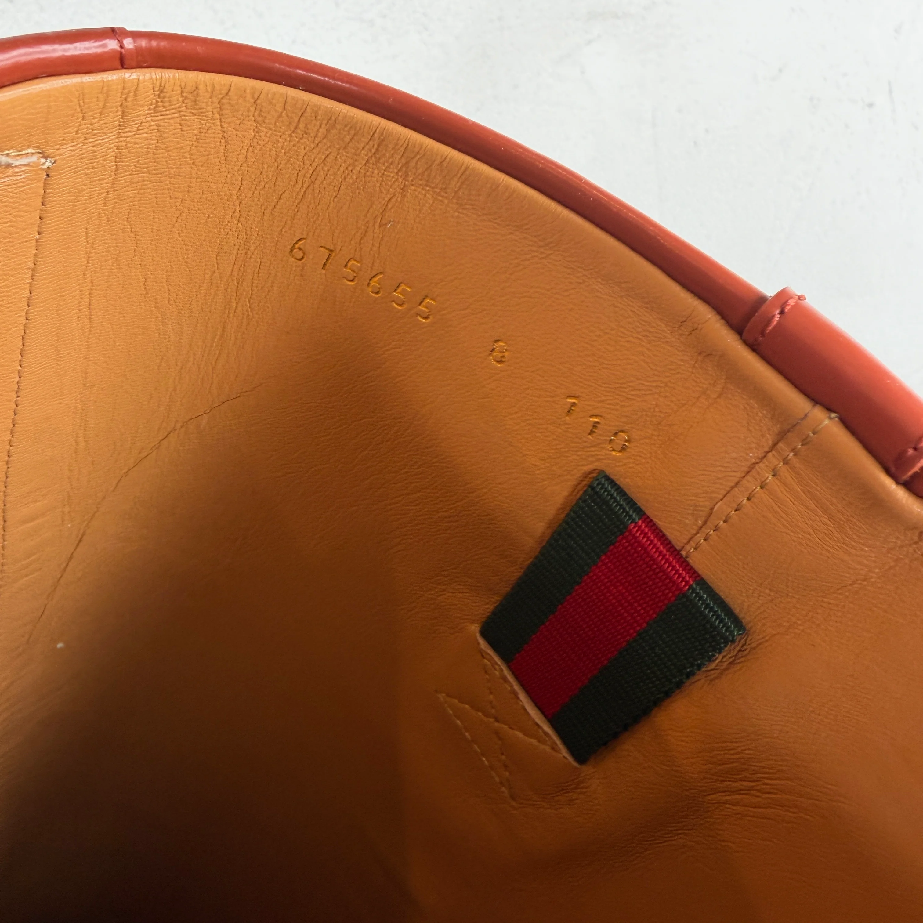 Gucci Two Tone Leather Riding Boots - Image 12