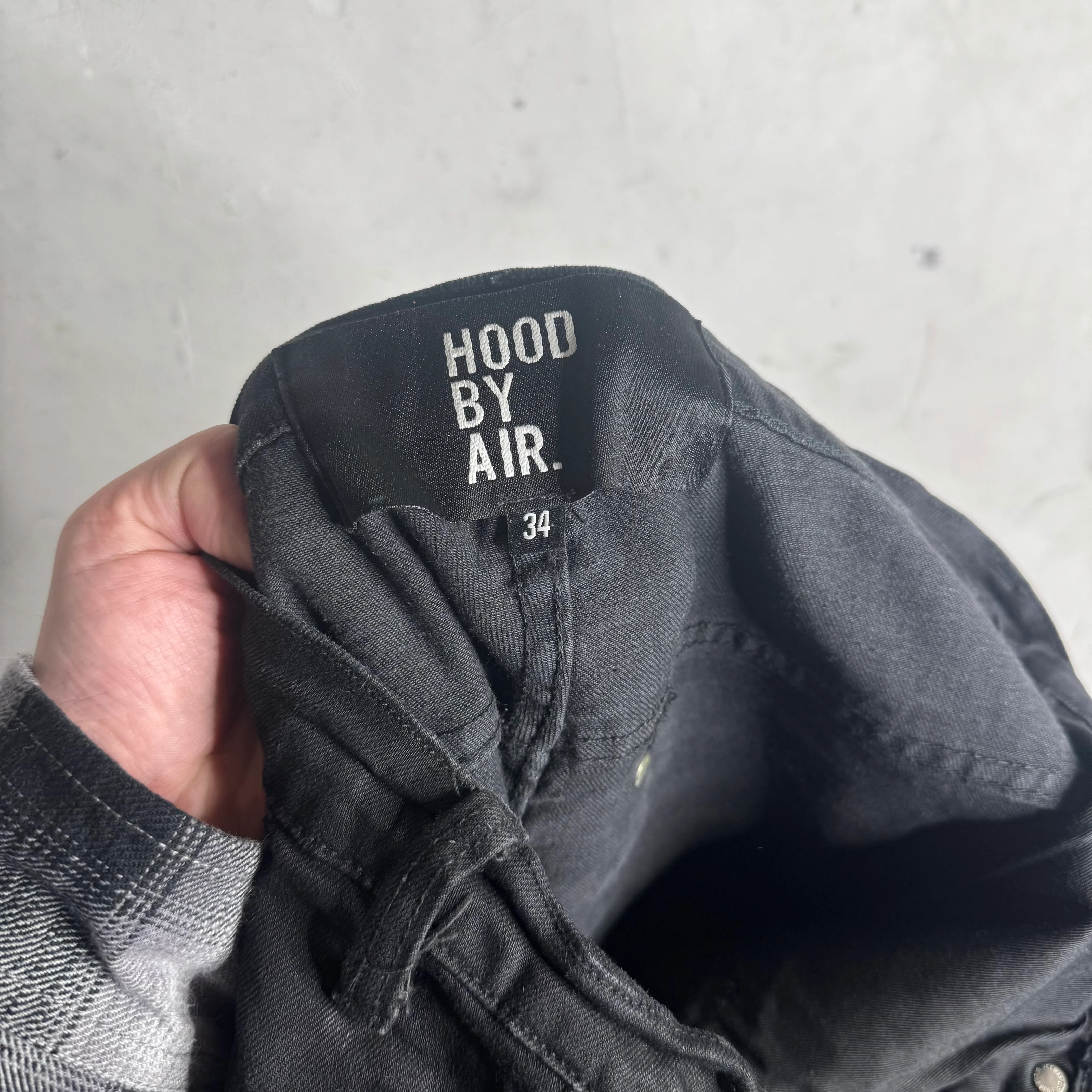 HBA Black Erosion Jeans - Image 3