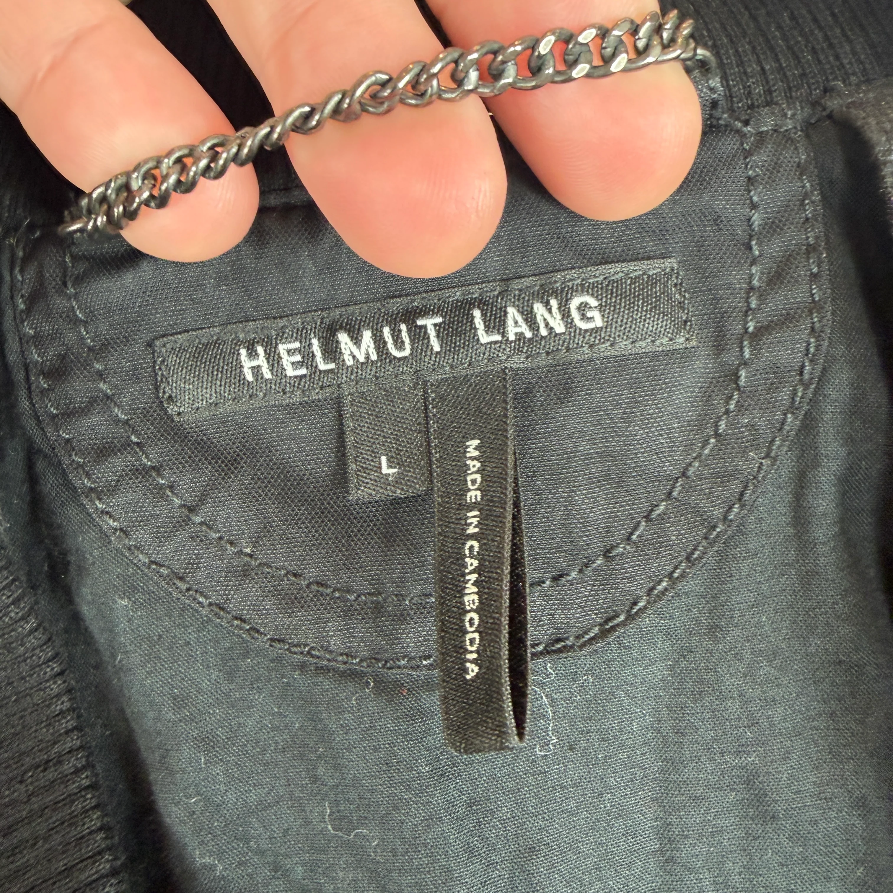 Helmut Lang Backpack Strap Bomber Jacket - Image 3