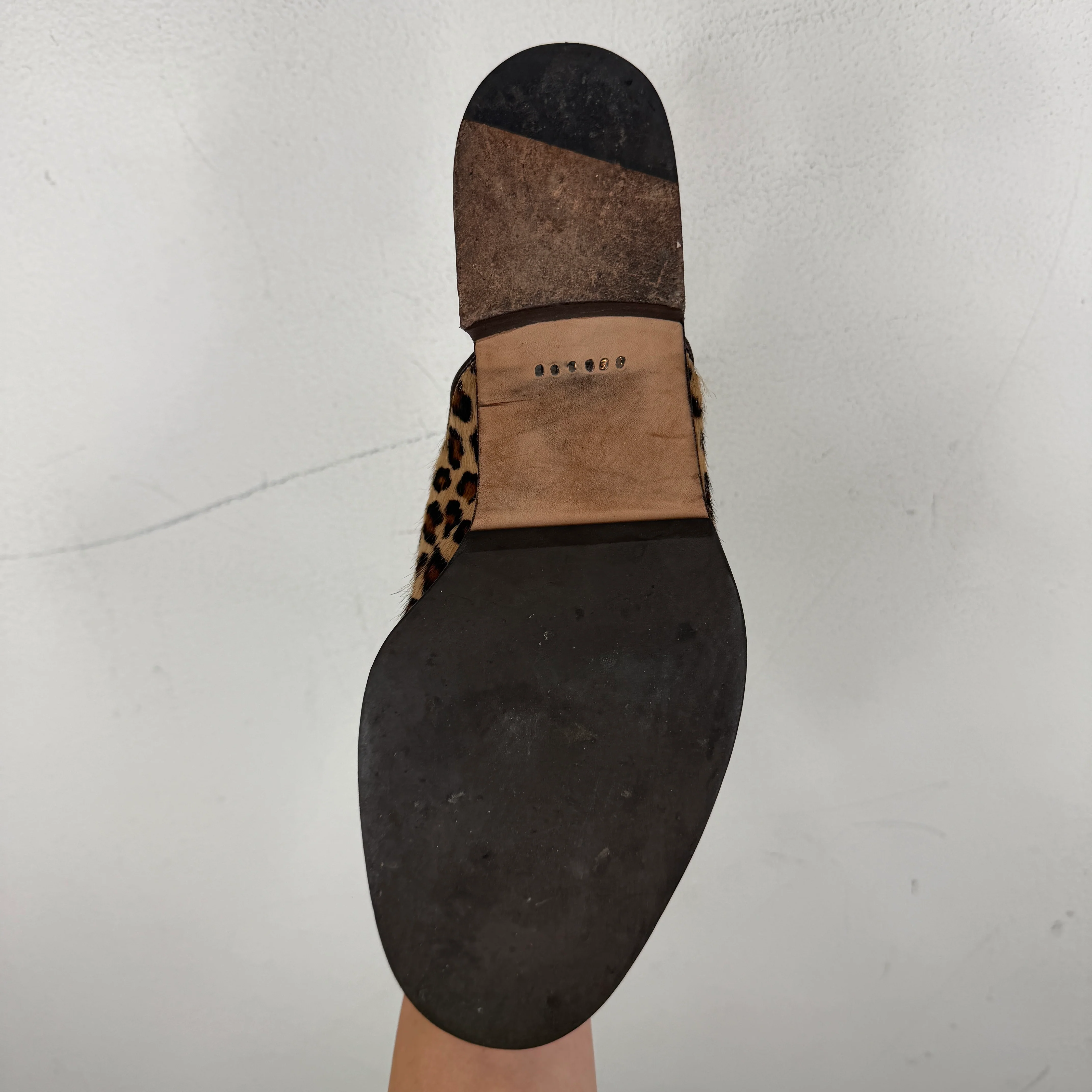 Hender Scheme Cheak Zoo Leopard Mules - Image 6