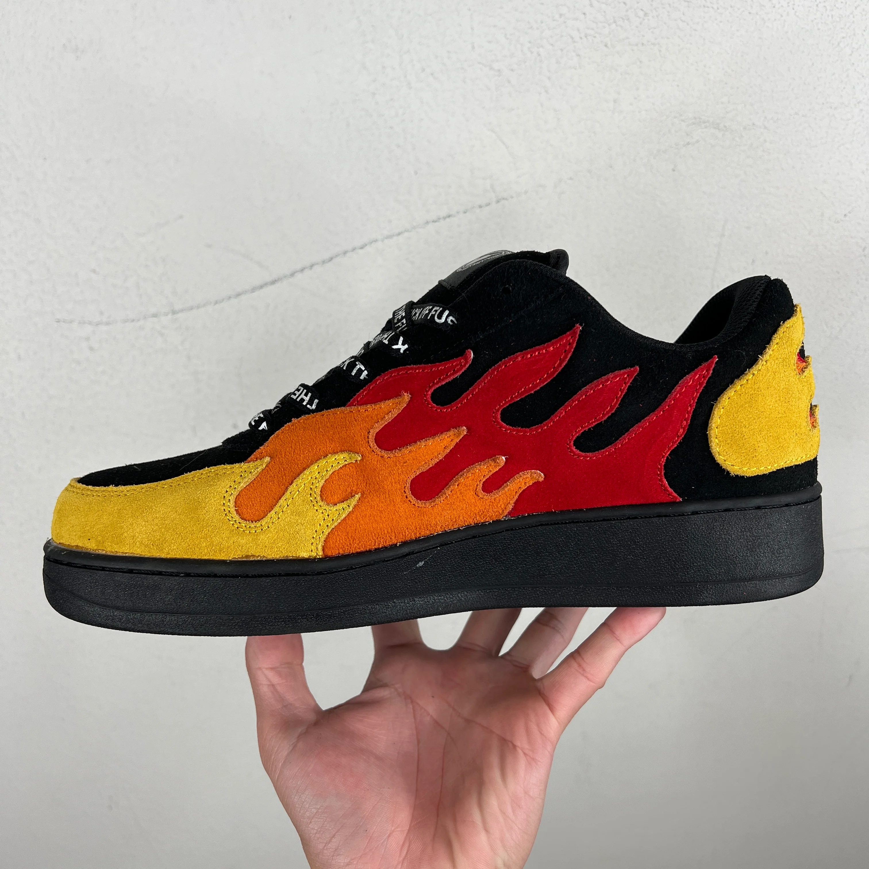 I Never Heard of You Flame Sample F*** Off Sneakers - Image 4