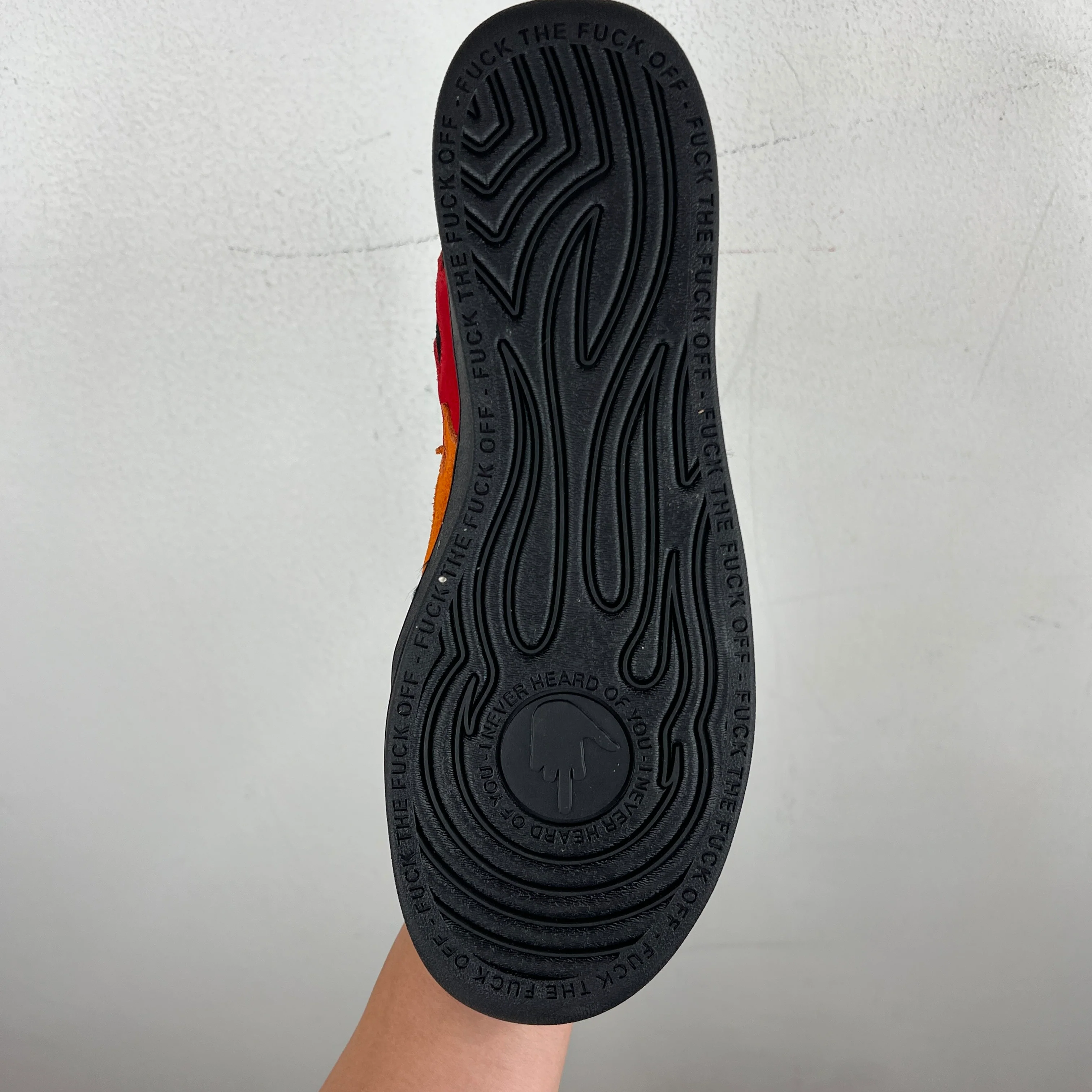 I Never Heard of You Flame Sample F*** Off Sneakers - Image 6