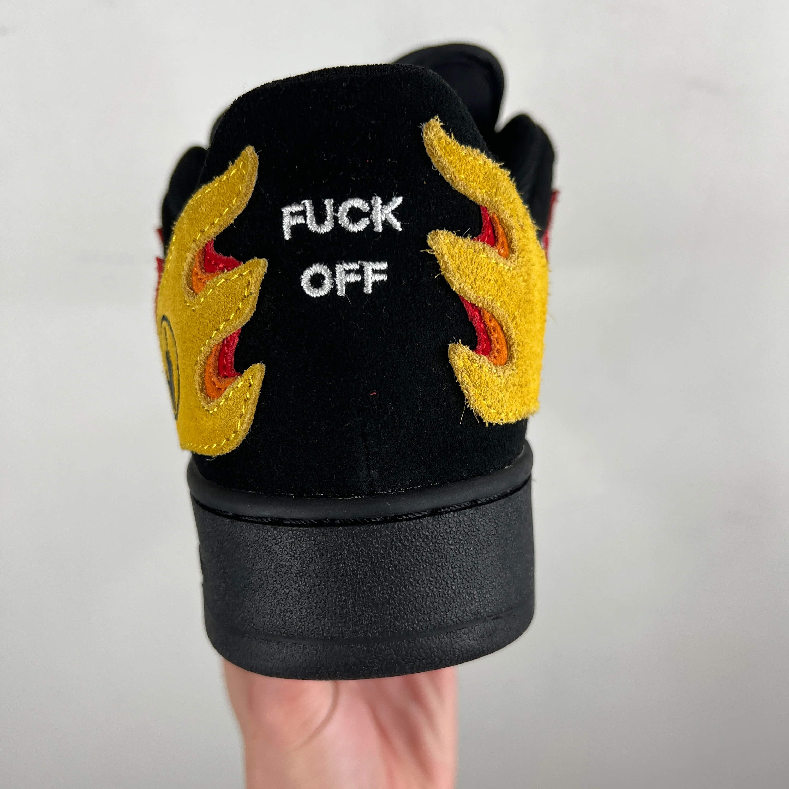 I Never Heard of You Flame Sample F*** Off Sneakers - Image 8