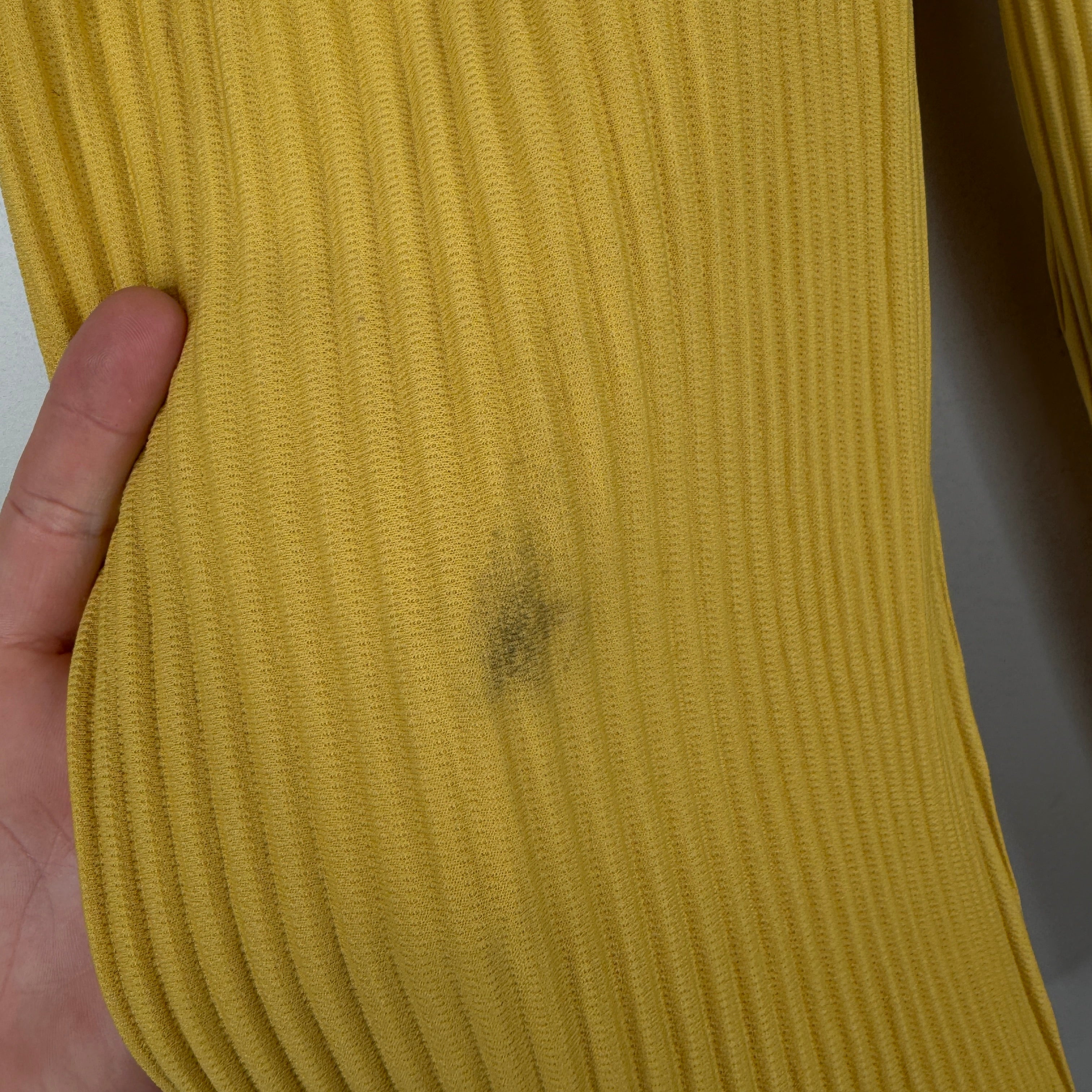 Issey Miyake Yellow Pleated Pants - Image 6