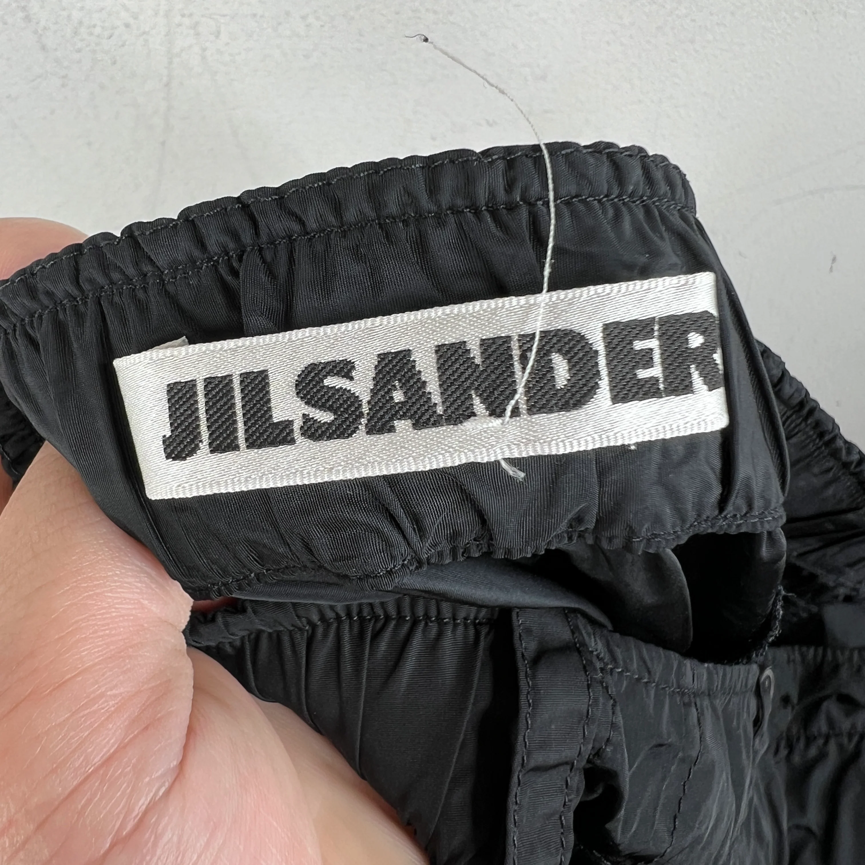 Jil Sander Black Nylon Pants - Image 3