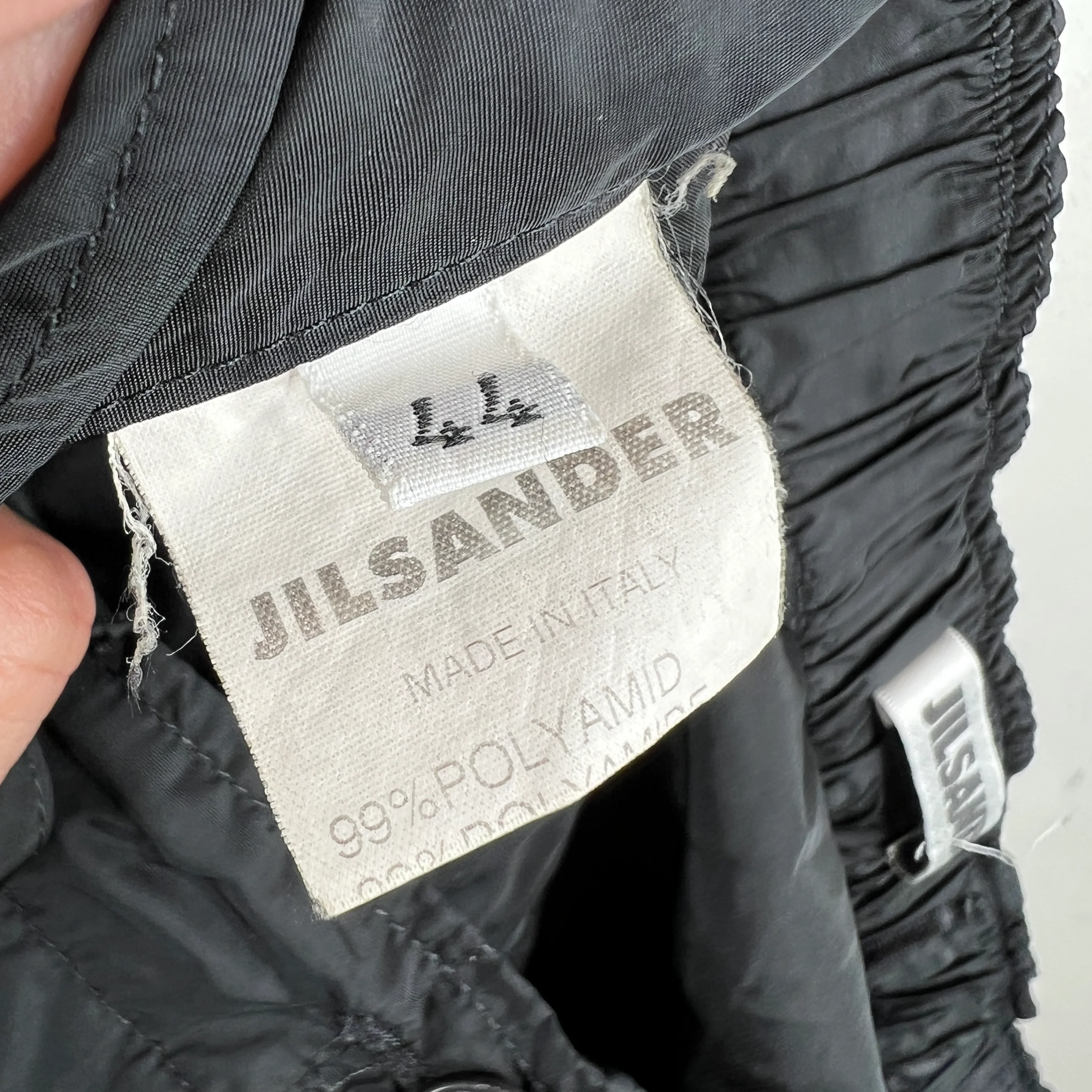 Jil Sander Black Nylon Pants - Image 4