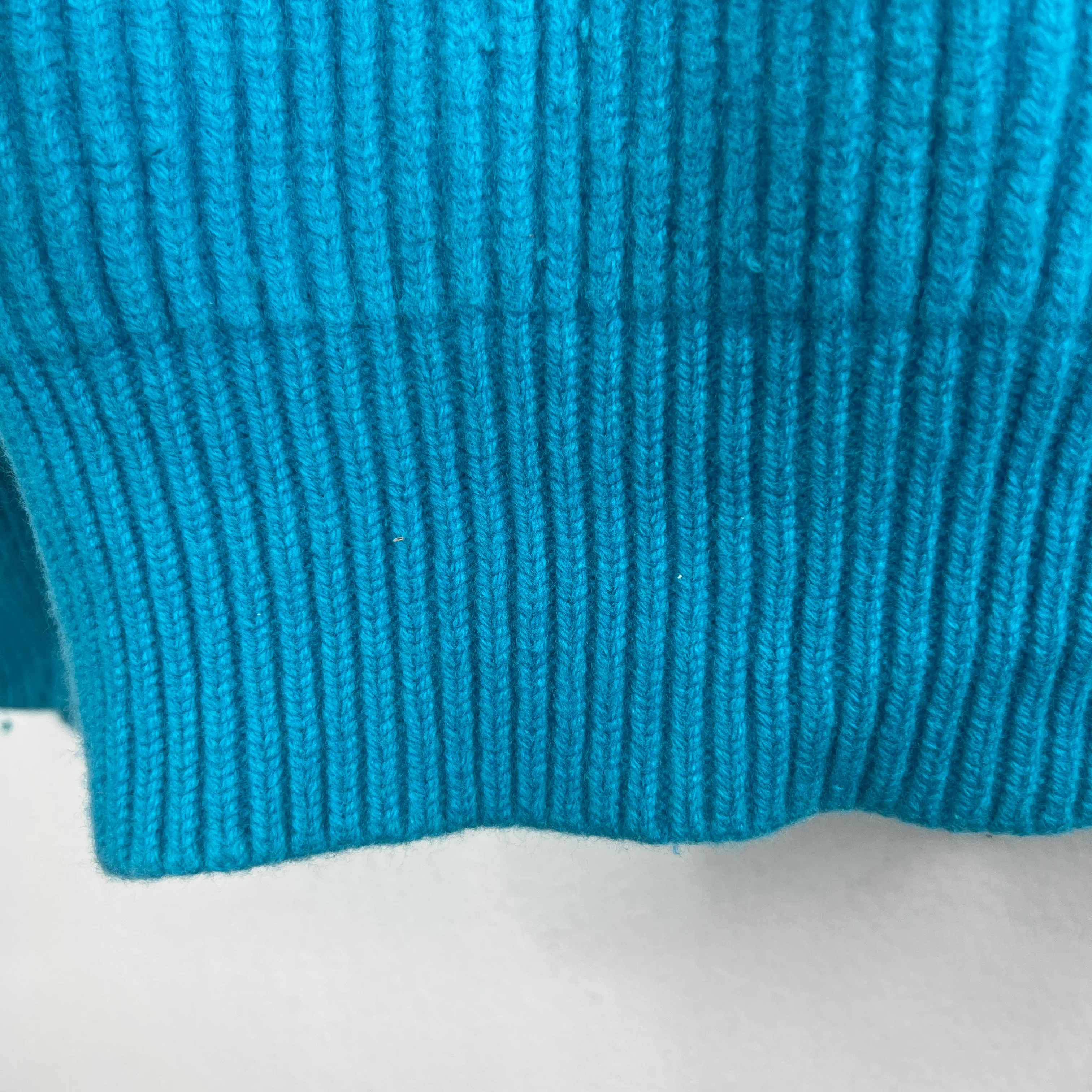 Jil Sander Blue Asymmetric Knit Sweater - Image 22