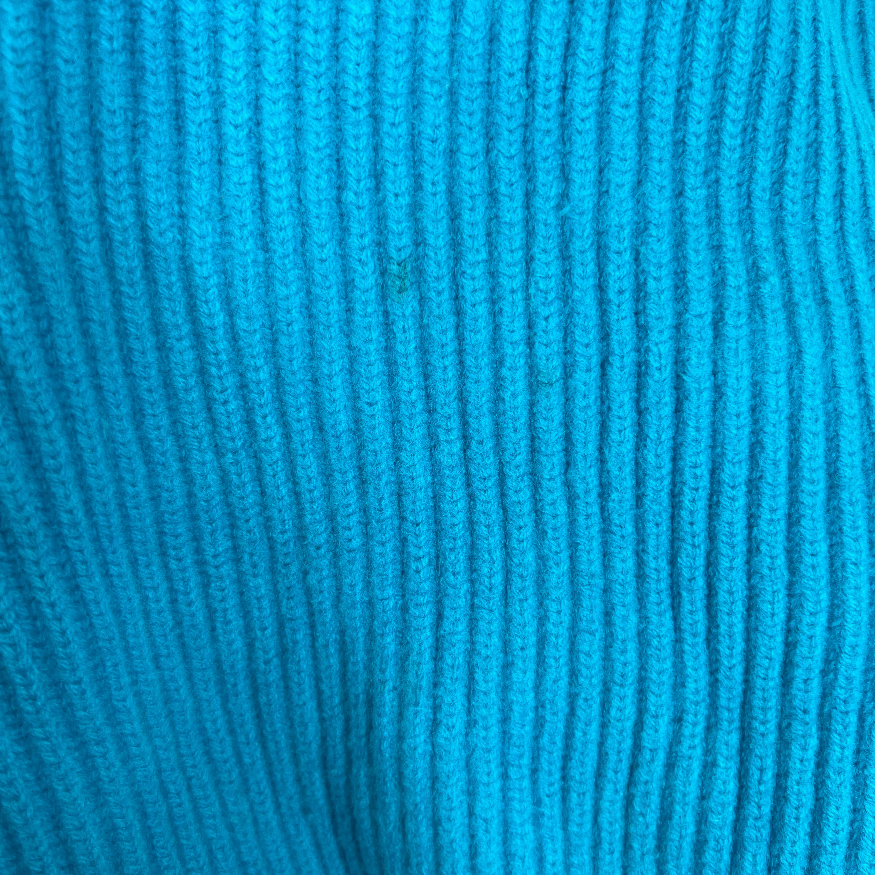 Jil Sander Blue Asymmetric Knit Sweater - Image 5