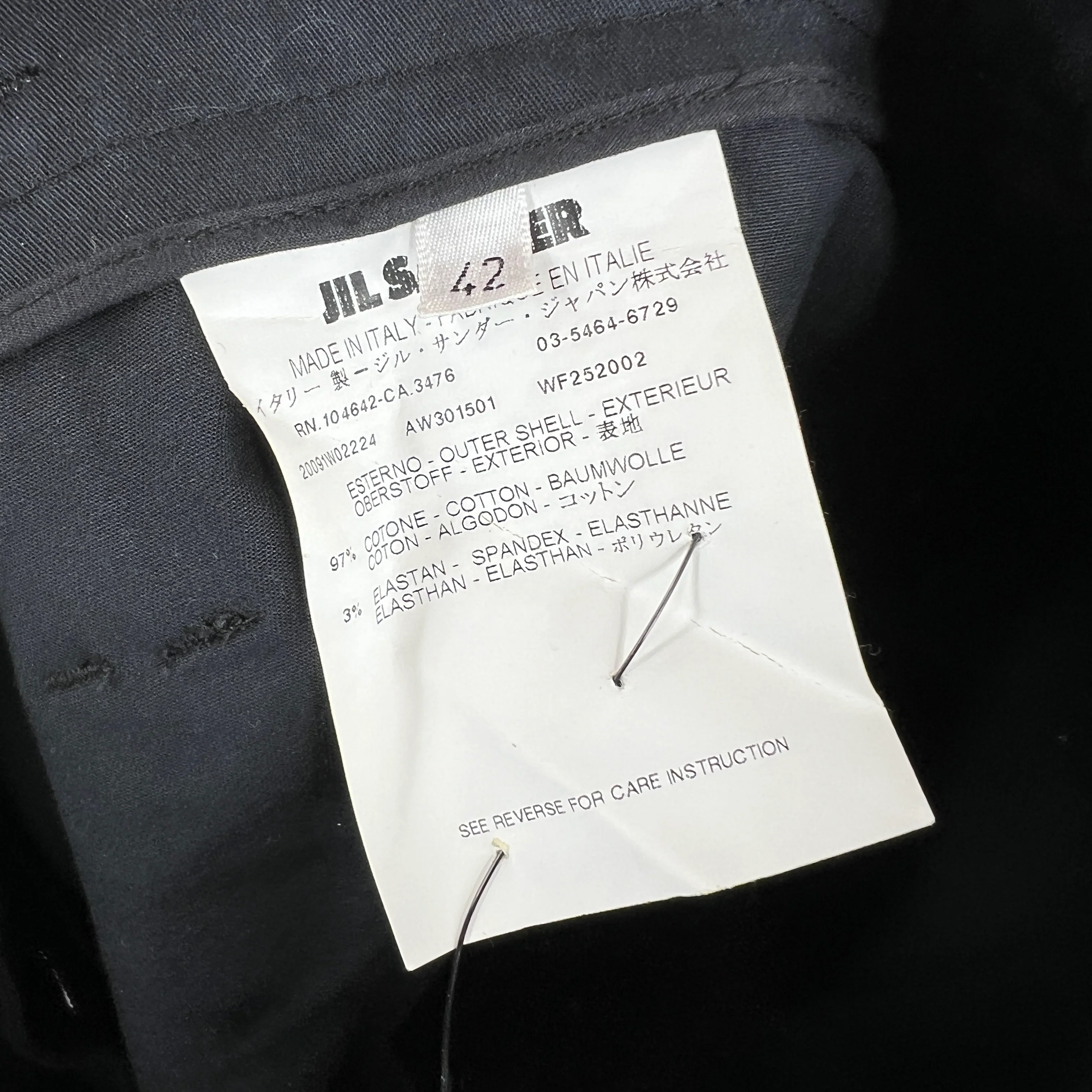 Jil Sander Cuffed Hem Trousers - Image 4