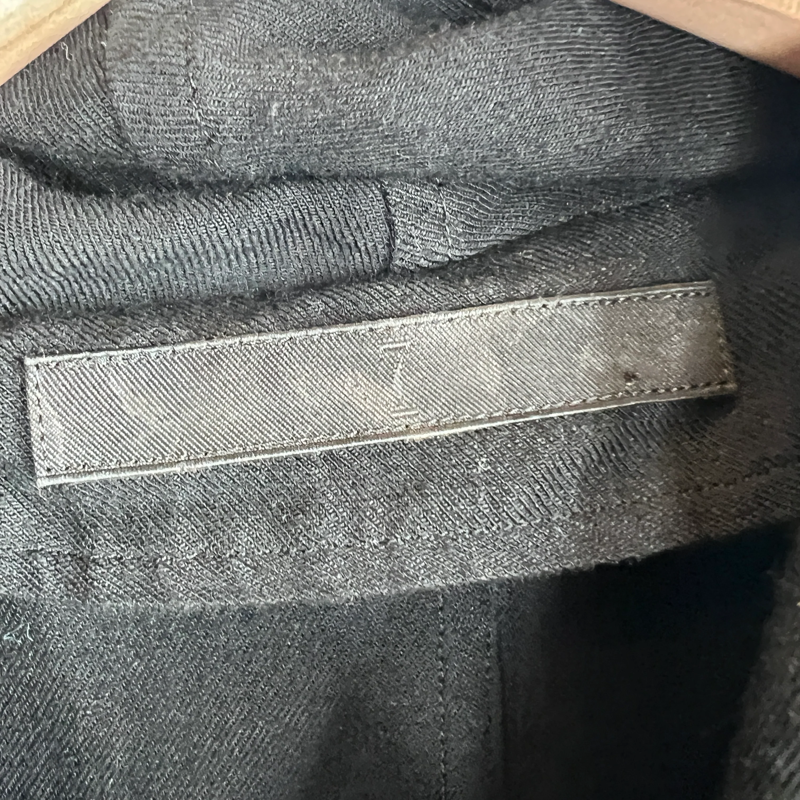Julius Black Long Neck Crack Jacket - Image 3