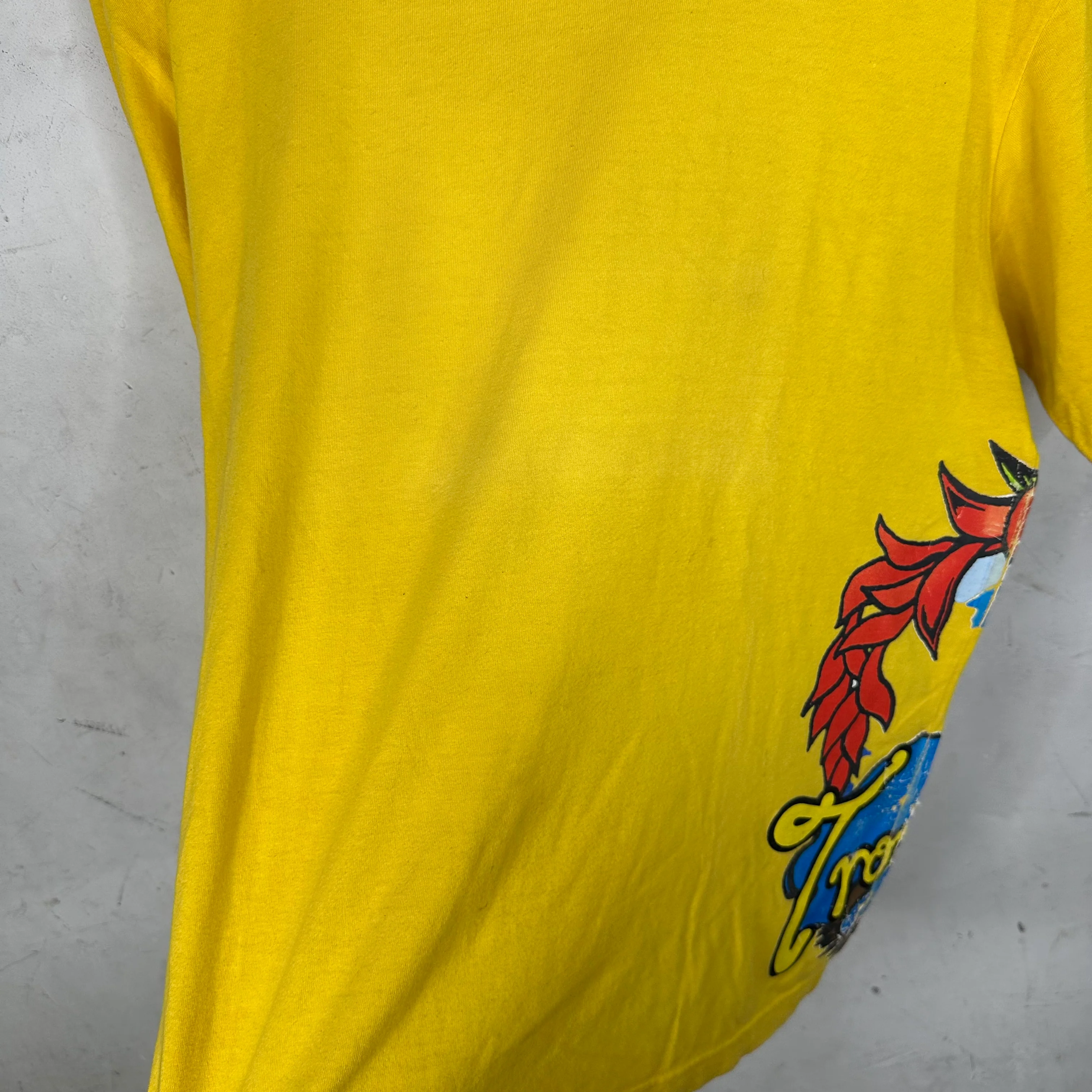Junya Watanabe Tropical Side Logo T-Shirt - Image 5