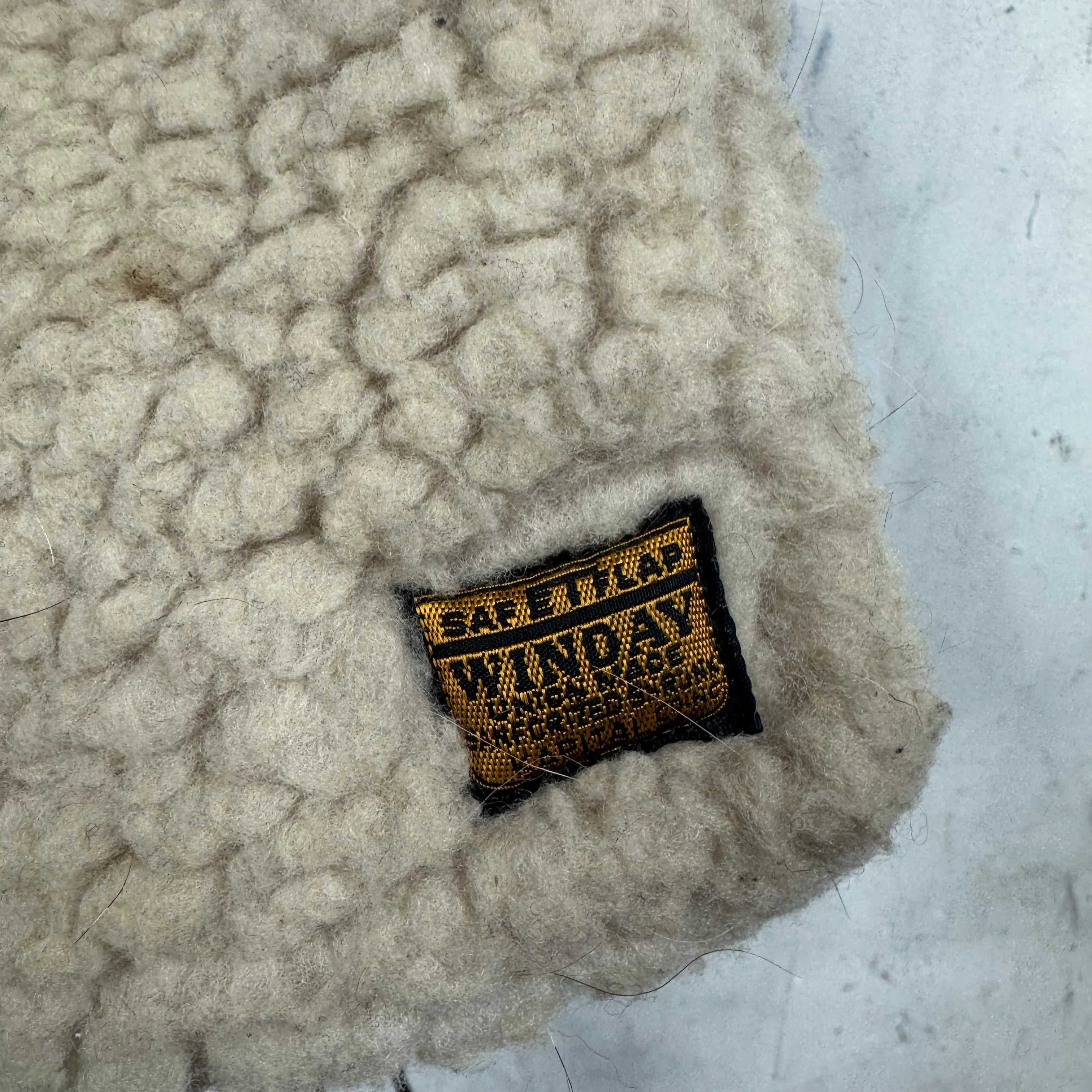 Kapital Fleece Drawstring Pouch - Image 4