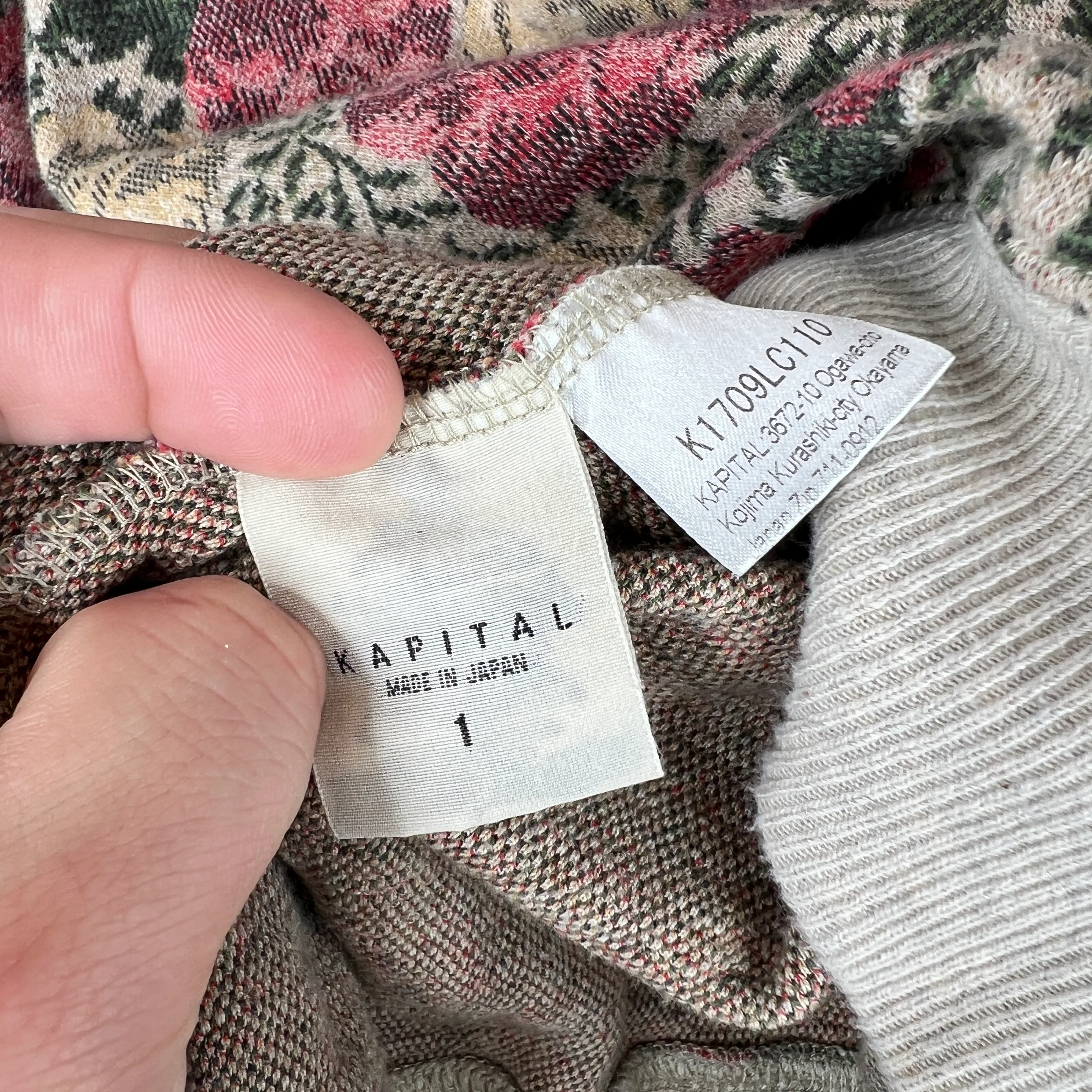 Kapital Floral Knit Sweater - Image 4