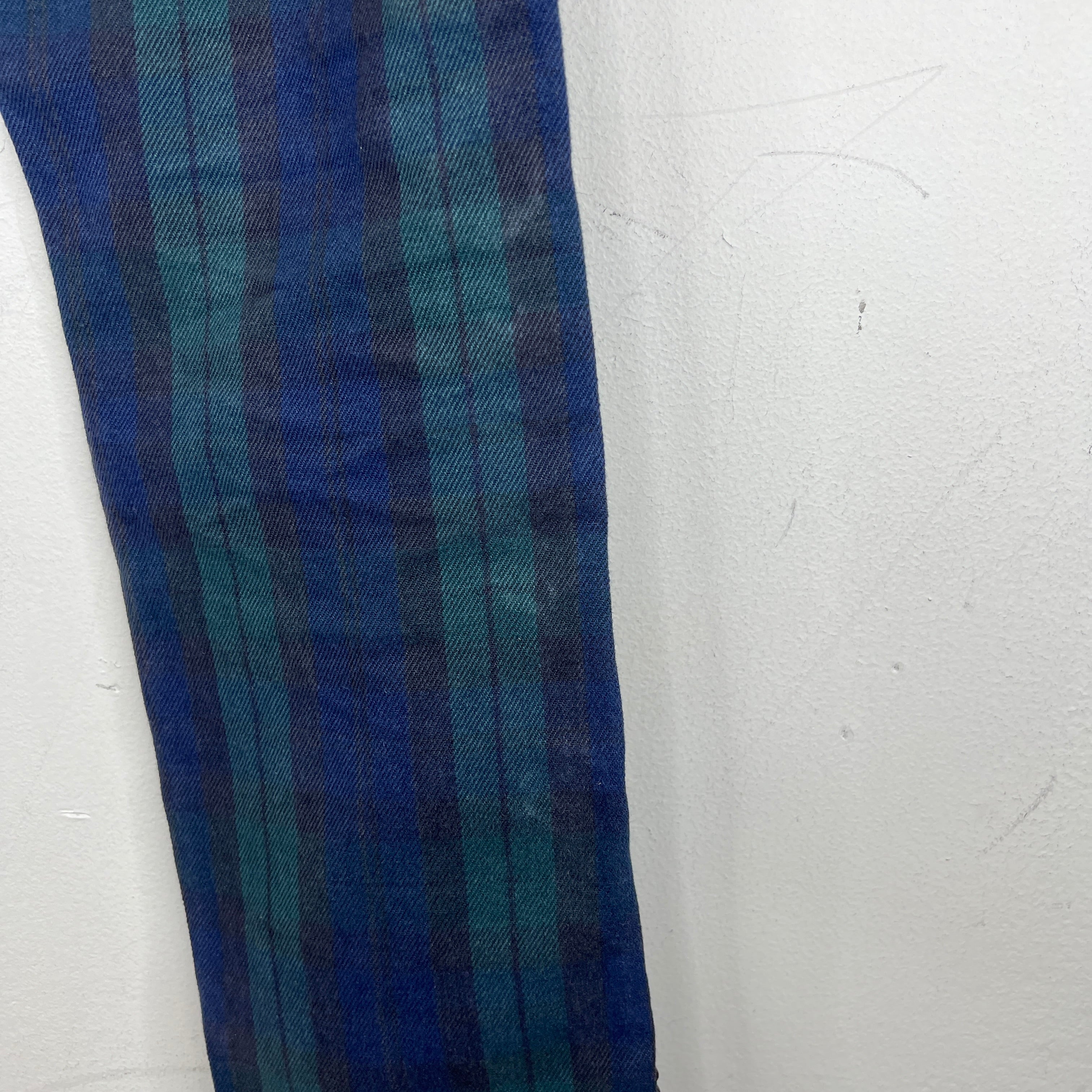 Kapital Green Plaid Cisco Jeans - Image 7