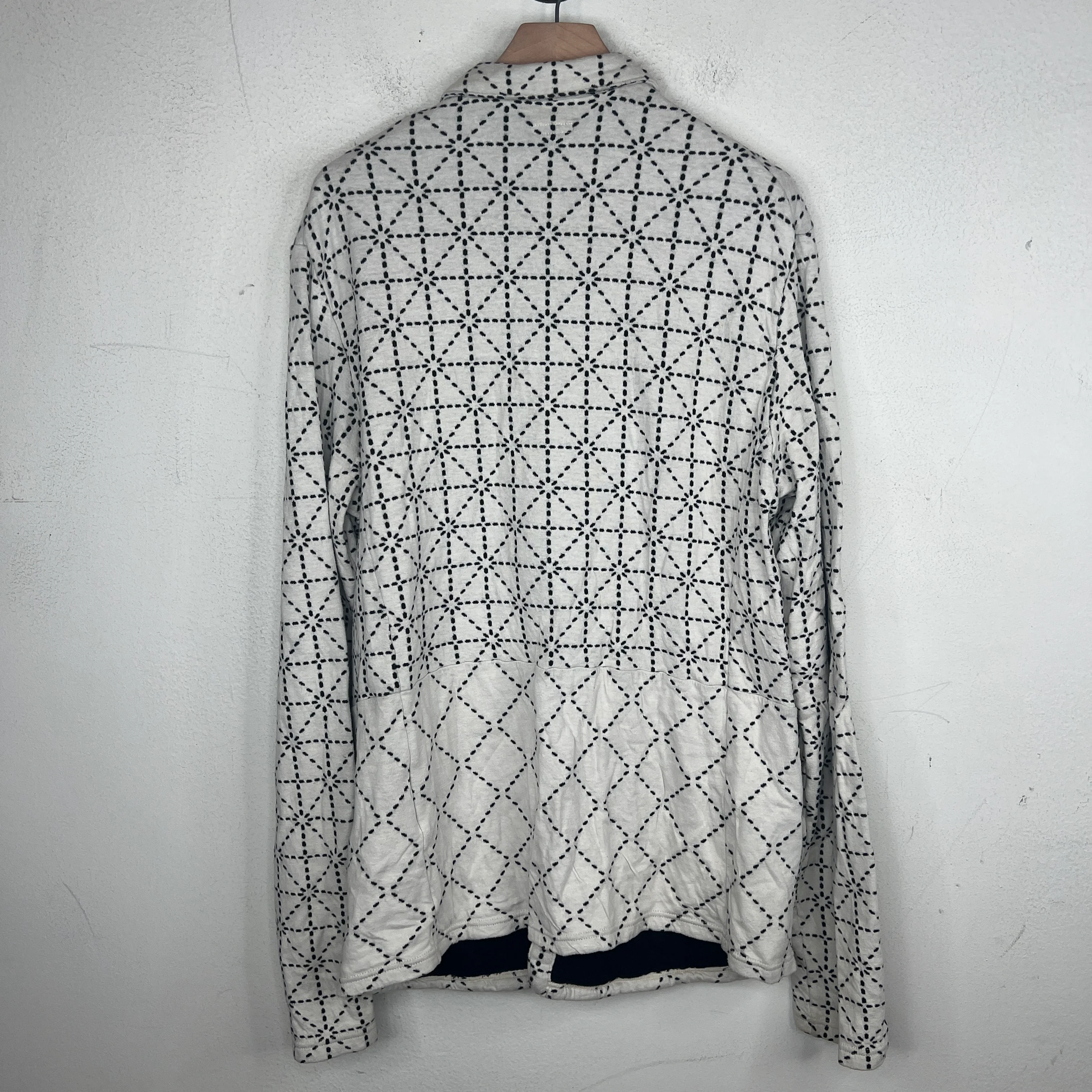 Kapital Sashiko Print Button Up Chore Shirt - Image 2