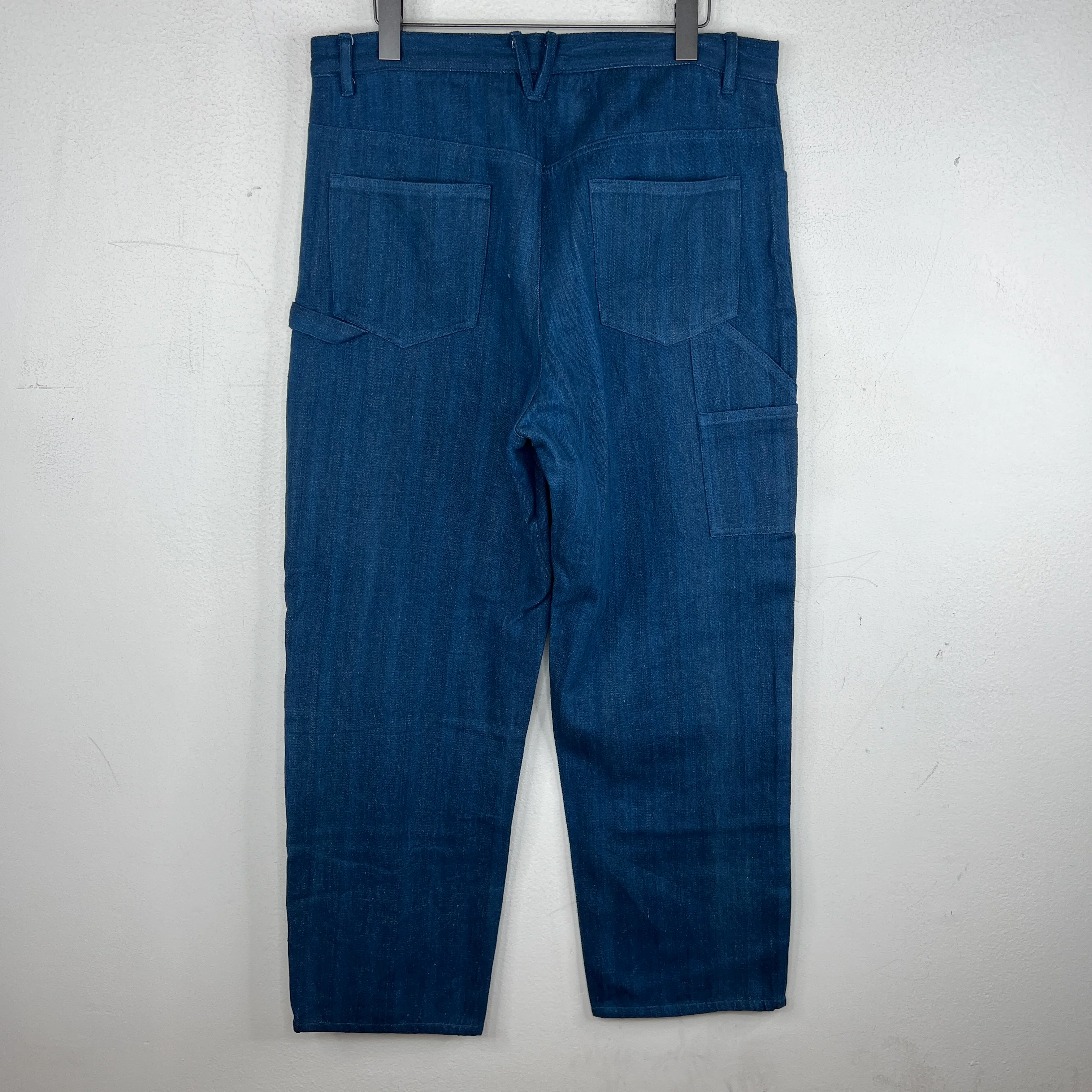 Karu Blue Double Knee Embellished Pants - Image 2