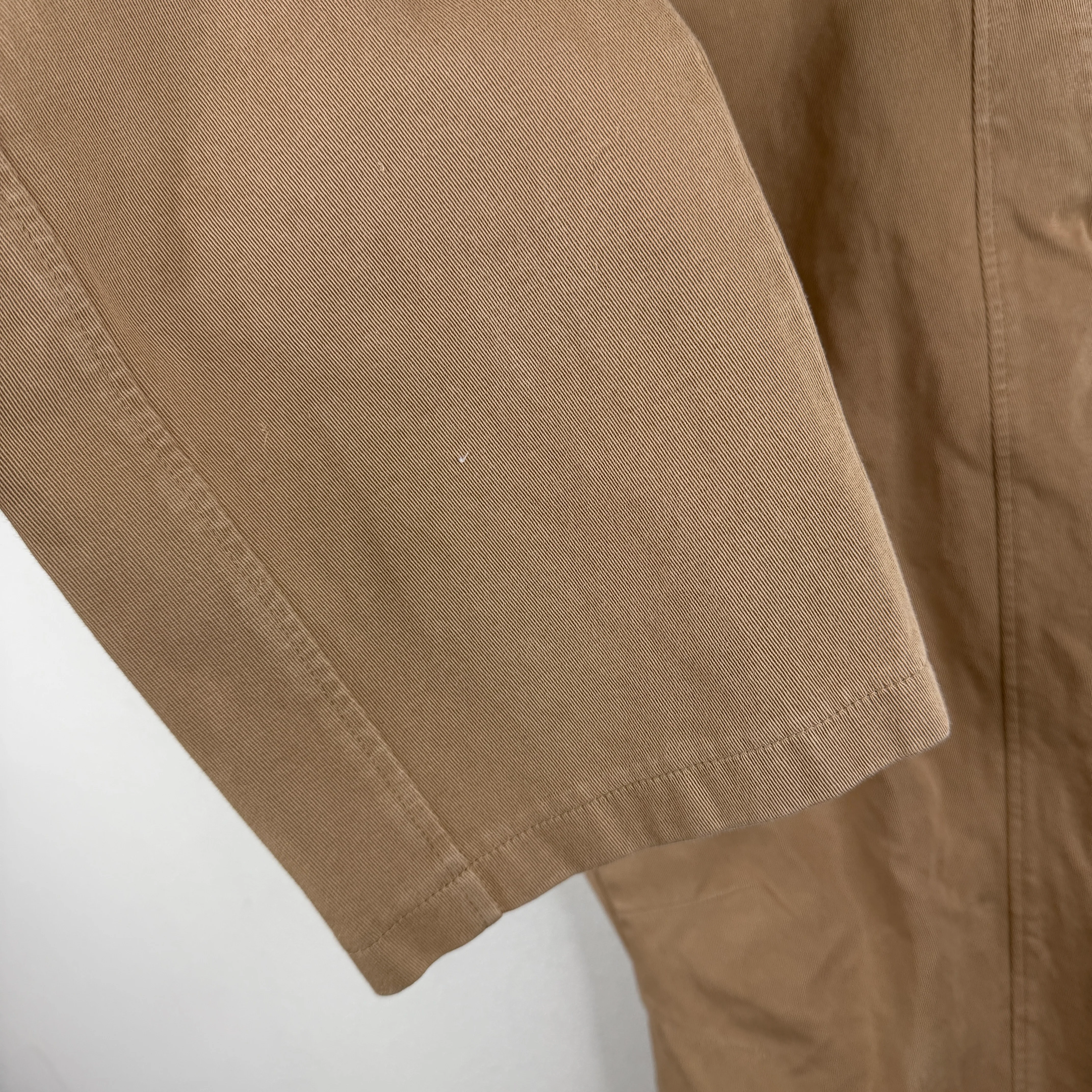 Lanvin Tan Chino Biker Trousers - Image 6