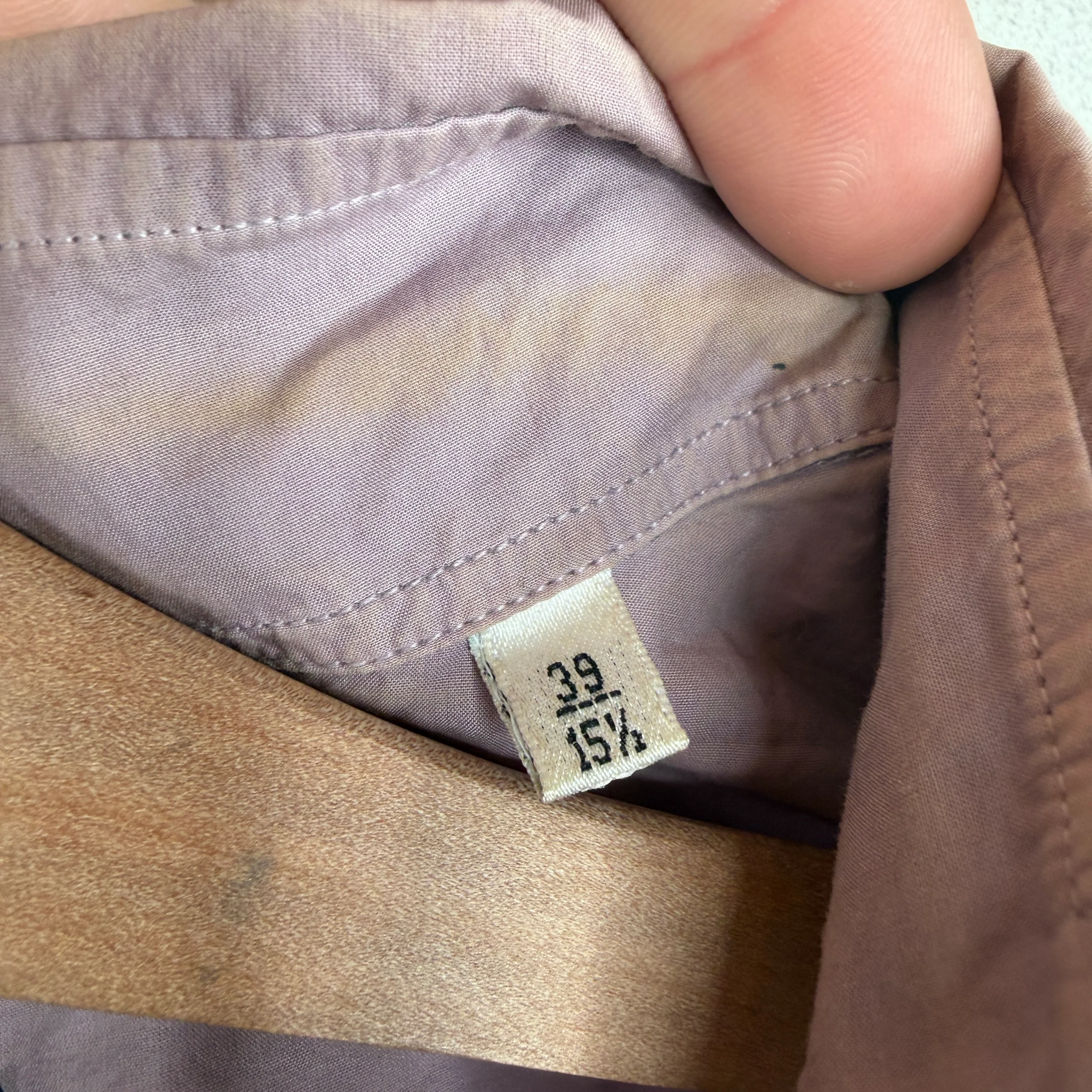 Lanvin Purple Longsleeve Button Up Shirt - Image 4