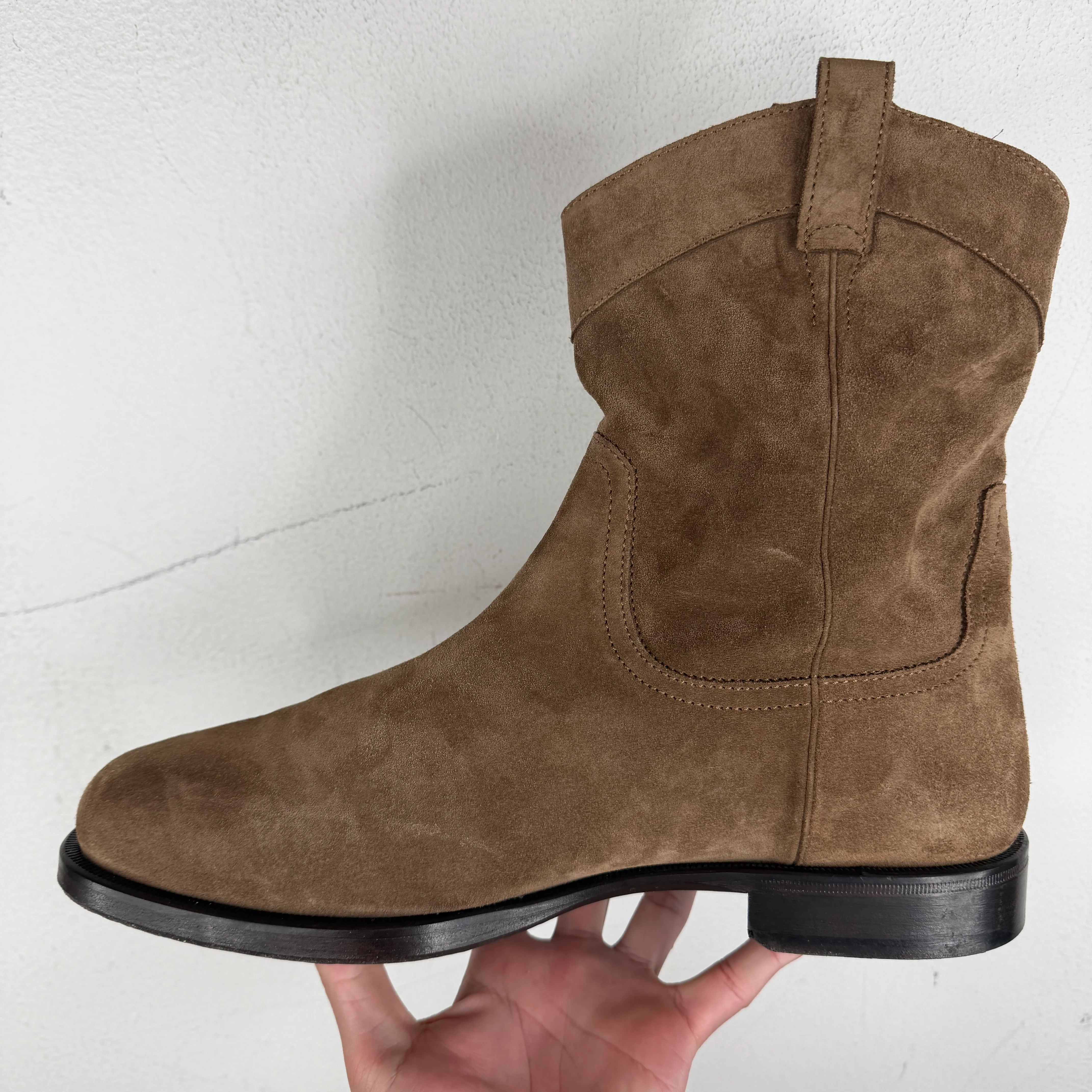 Lemaire Suede Western Boots - Image 4